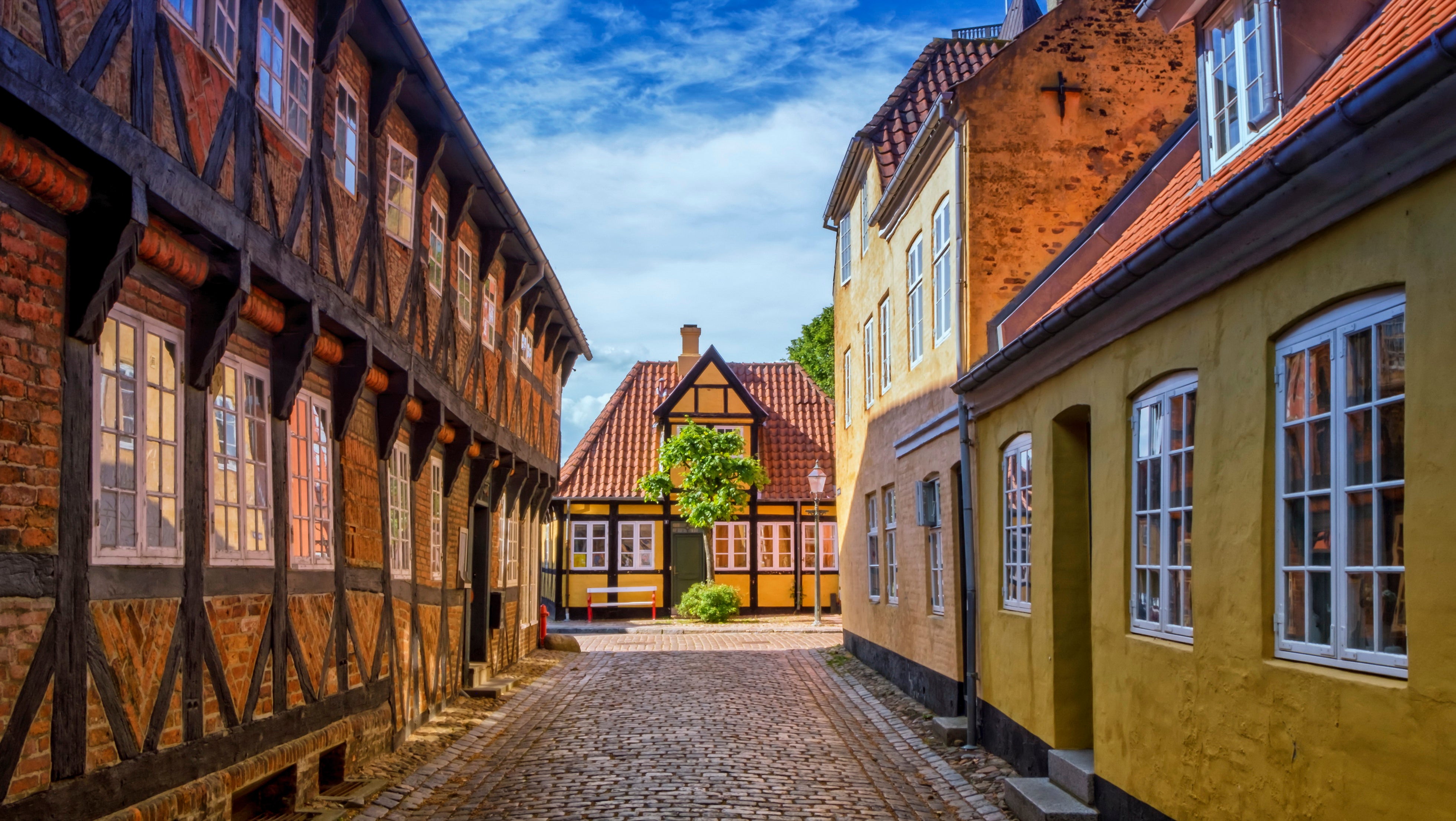 Denmark's oldest town, Ribe exudes a cosy ambience