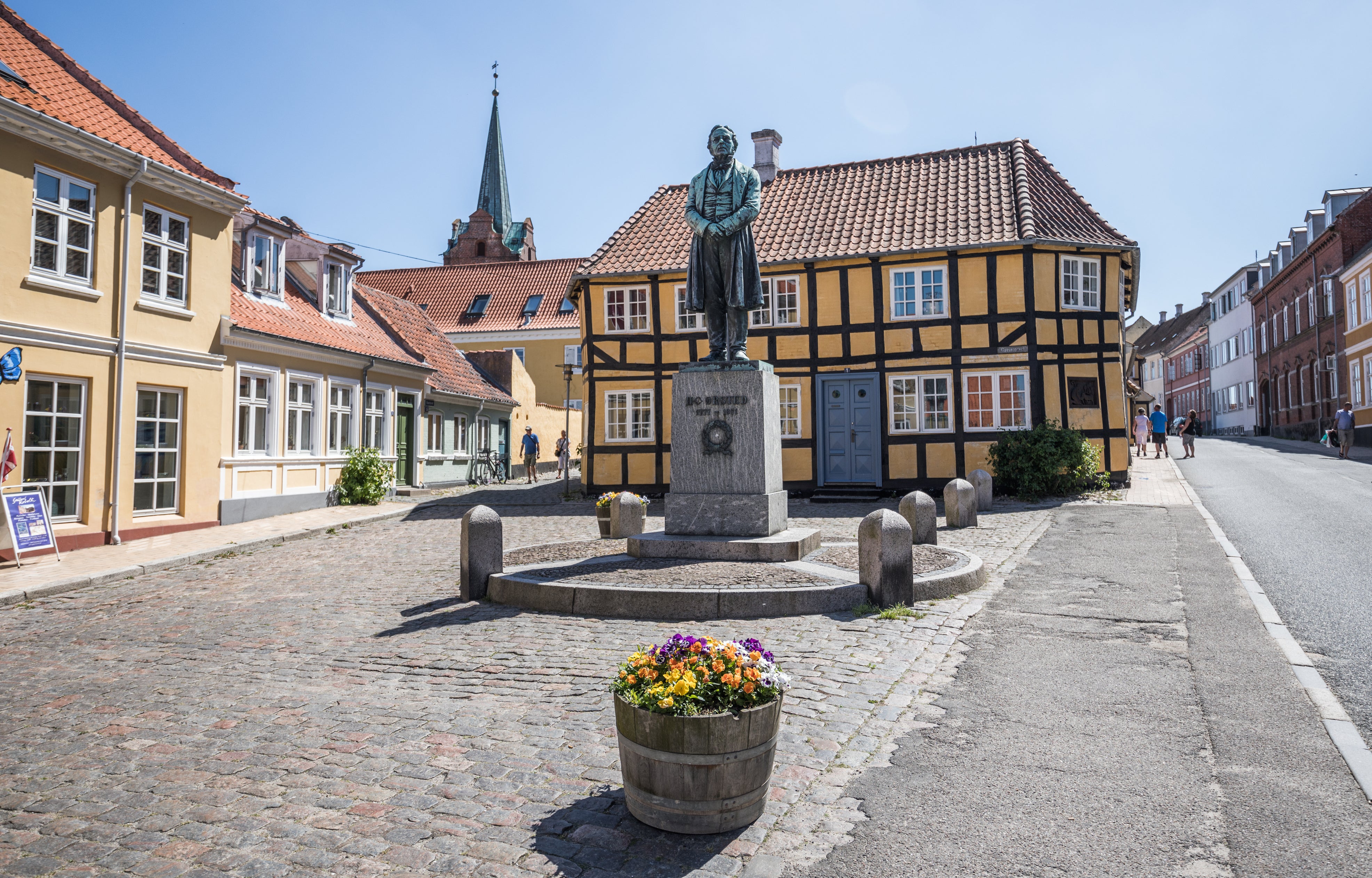 The physicist Hans Christian Ørsted is one of Rudkøbing's claims to fame