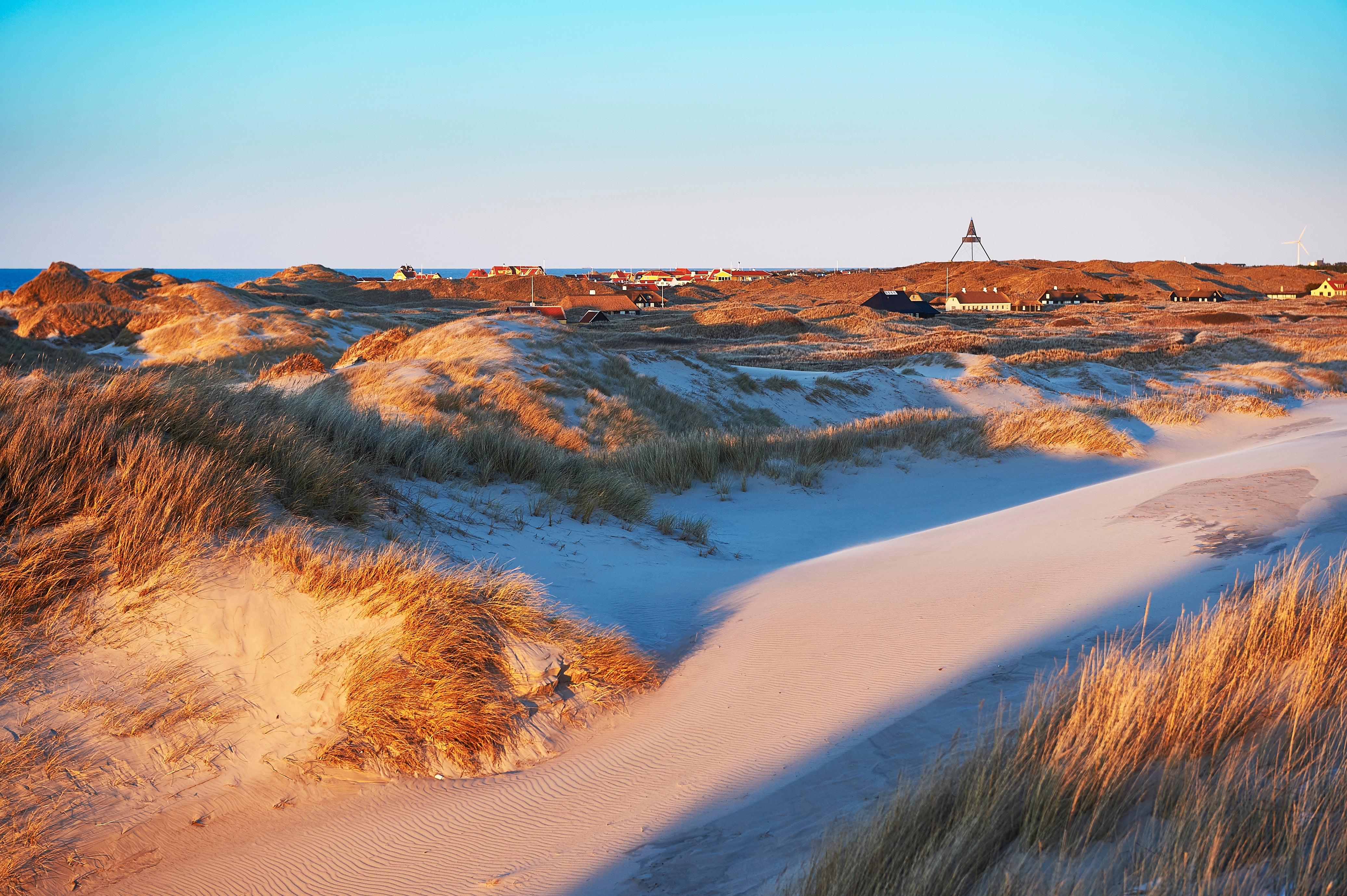 Skagen is an inviting coastal town on the very most northern part of Denmark