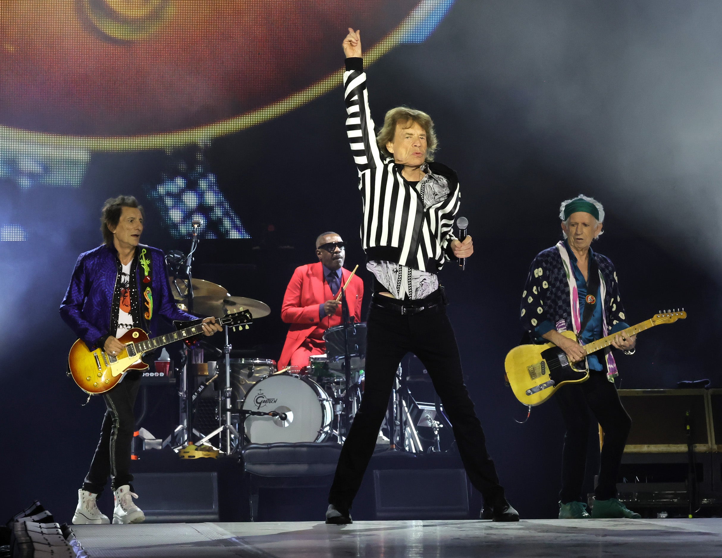 Rolling Stones are reportedly recording a new album at Metropolis Studios in west London