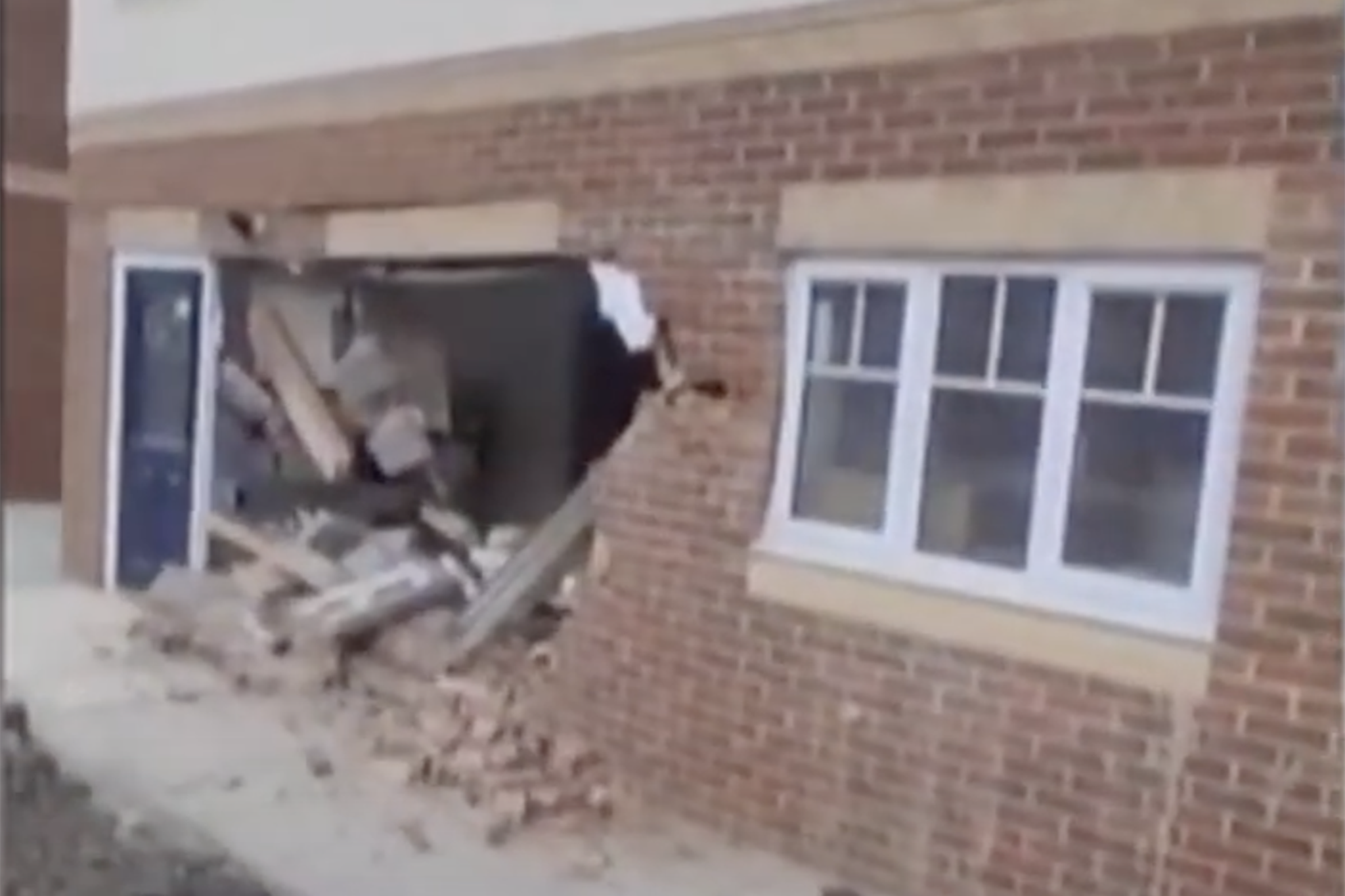 Footage of the incident was shared on social media