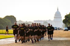 Trump’s big birthday military parade is set for Saturday. His allies in Congress will not be there