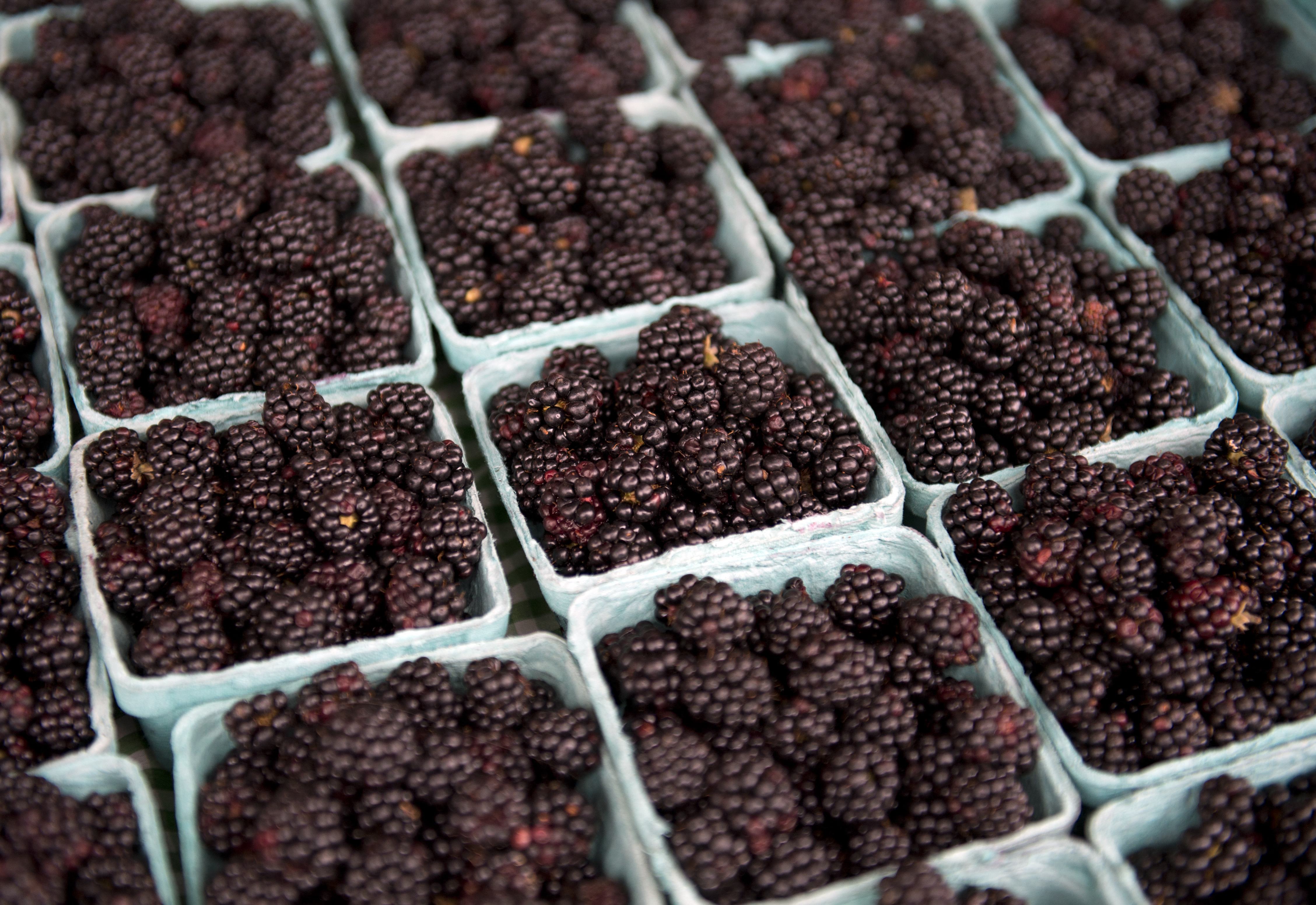 Blackberries are one of two new additions to the list. A possible human carcinogen has been found on samples