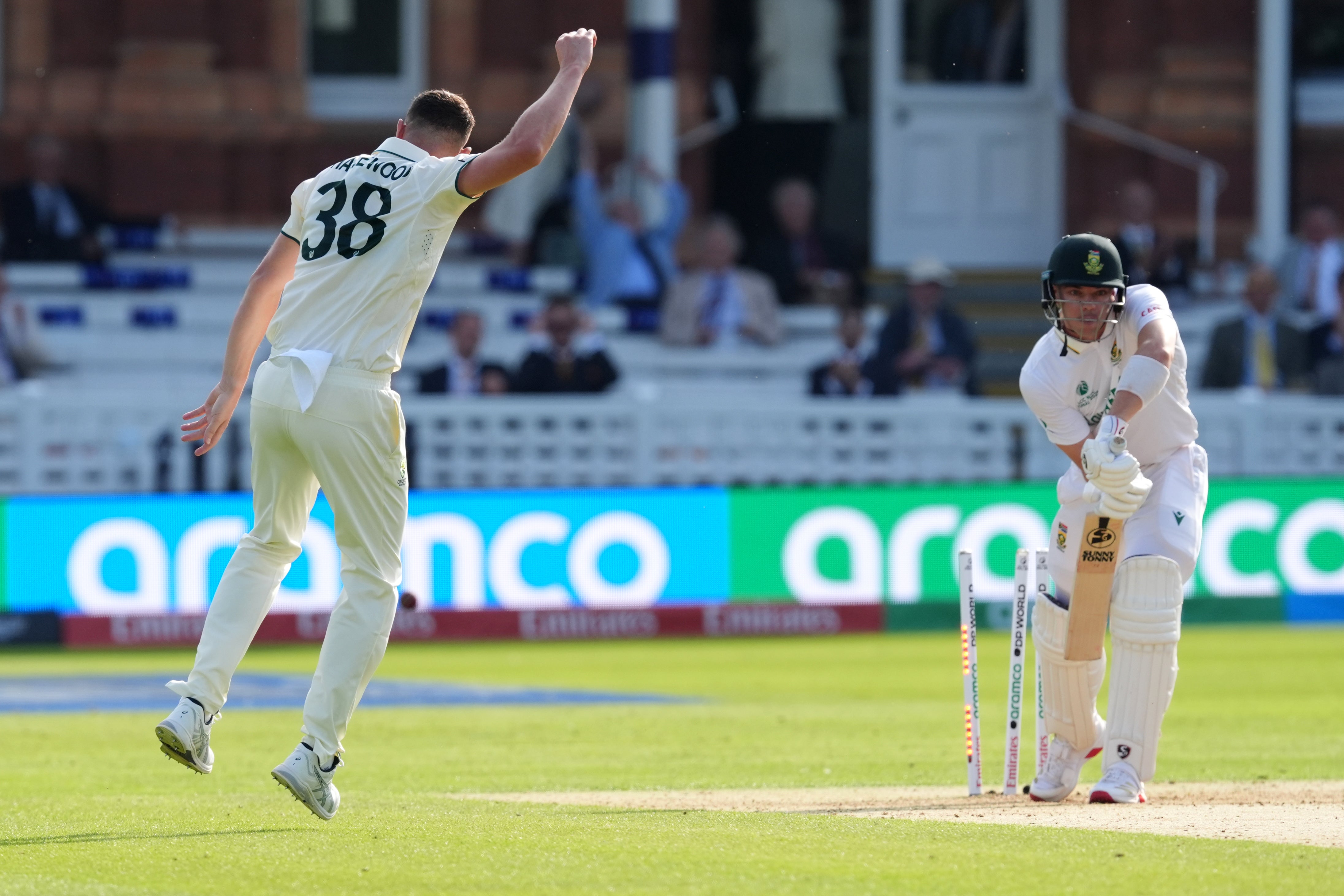 Josh Hazlewood helped Australia seize control of the World Test Championship Final