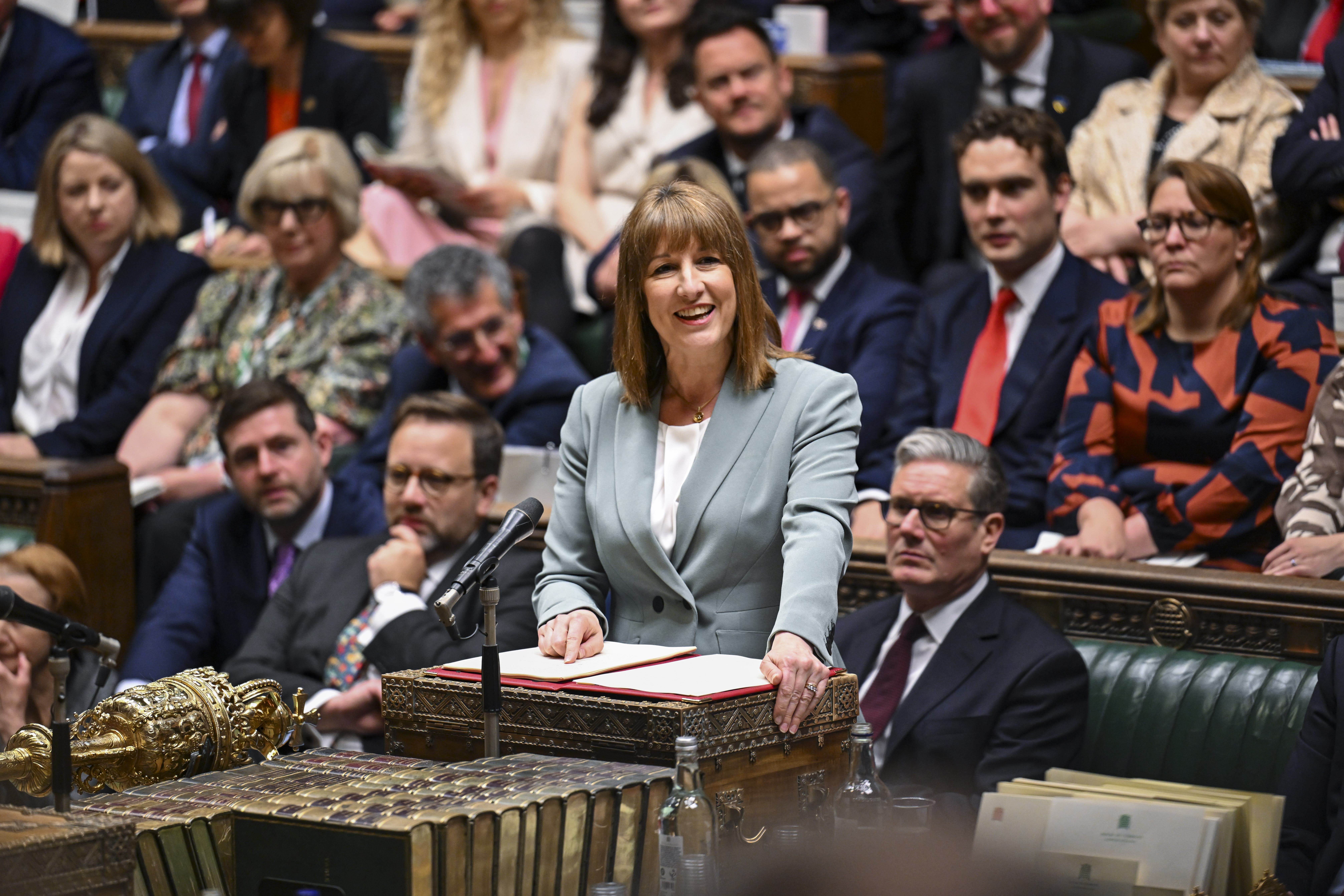 Rachel Reeves delivered the spending review on Wednesday (House of Commons/PA)