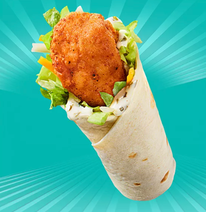 The new McDonald's Snack Wrap will debut July 10