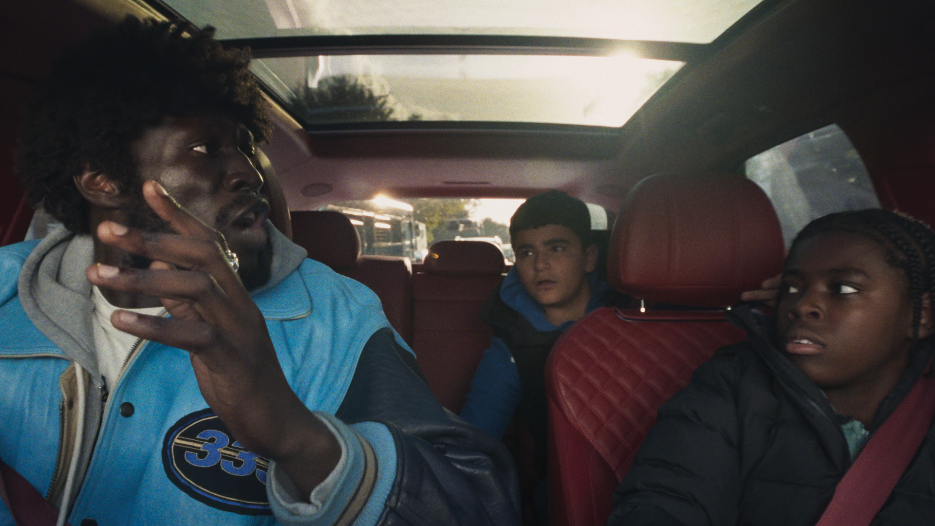 A still from Stormzy's new short film 'Big Man'