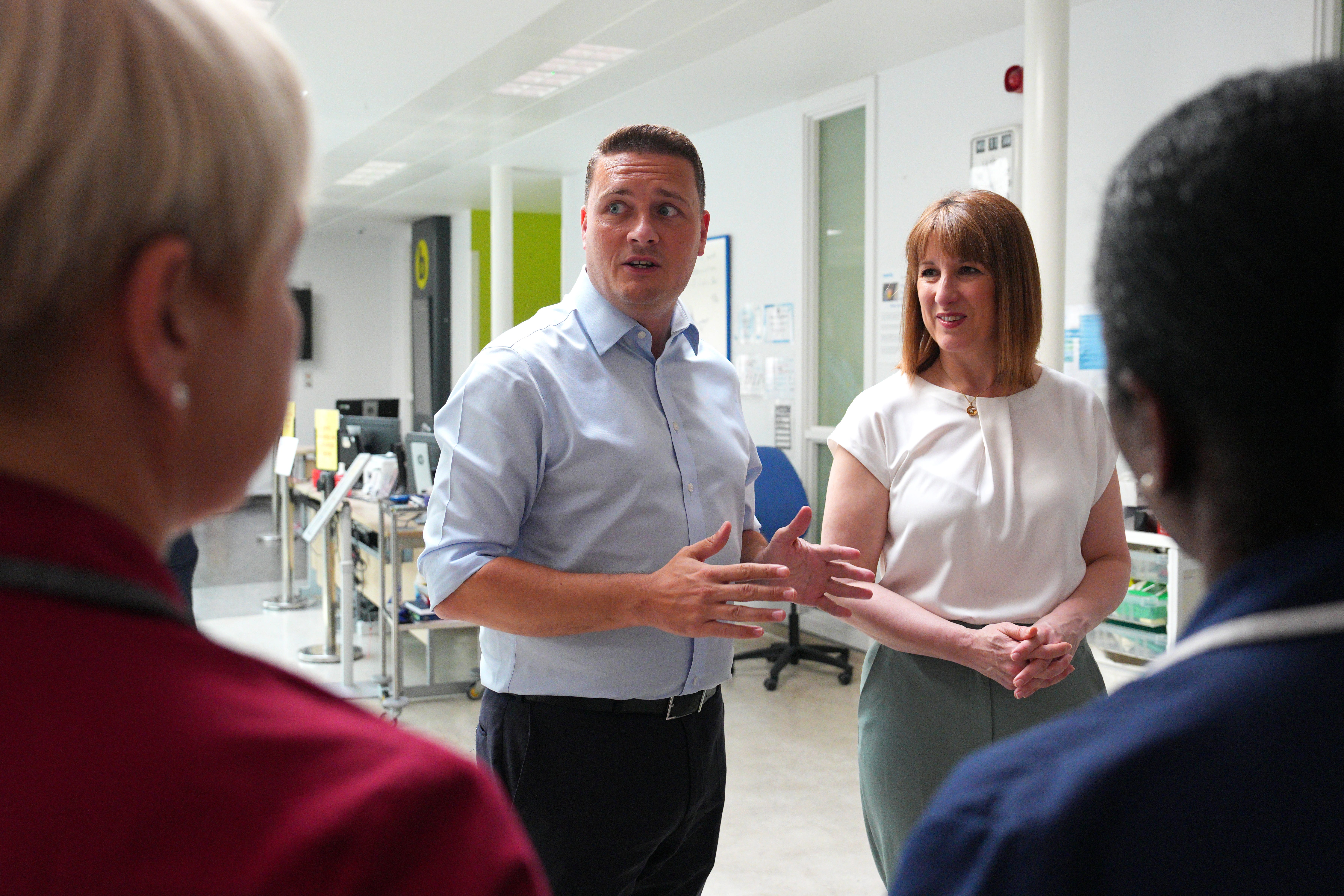 Health secretary Wes Streeting (pictured with chancellor Rachel Reeves) has devoted himself to a lot of the less visible work in the NHS over his first 11 months in power