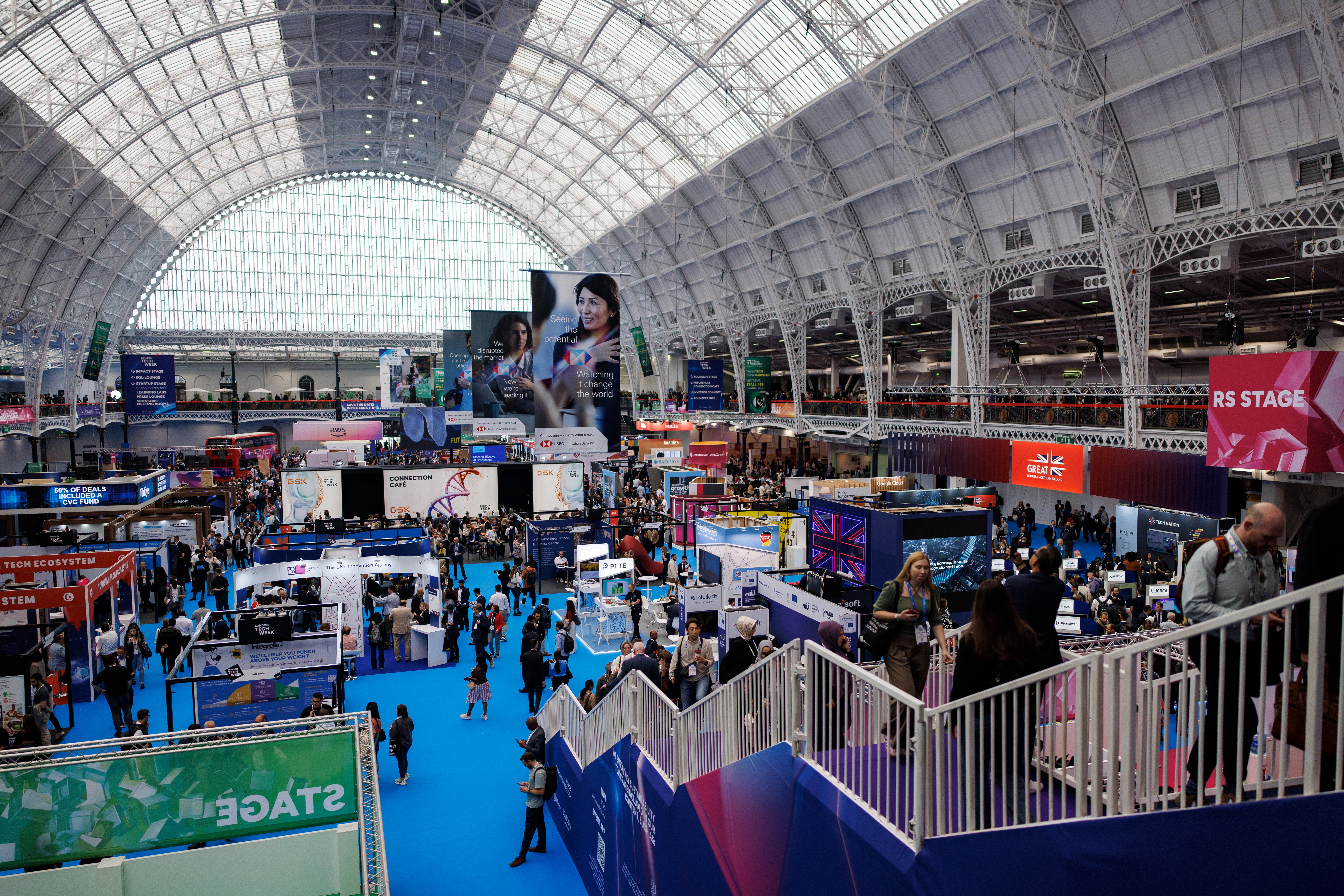 Davina Schonle was refused entry at London Tech Week because she was with her 18-month-old daughter