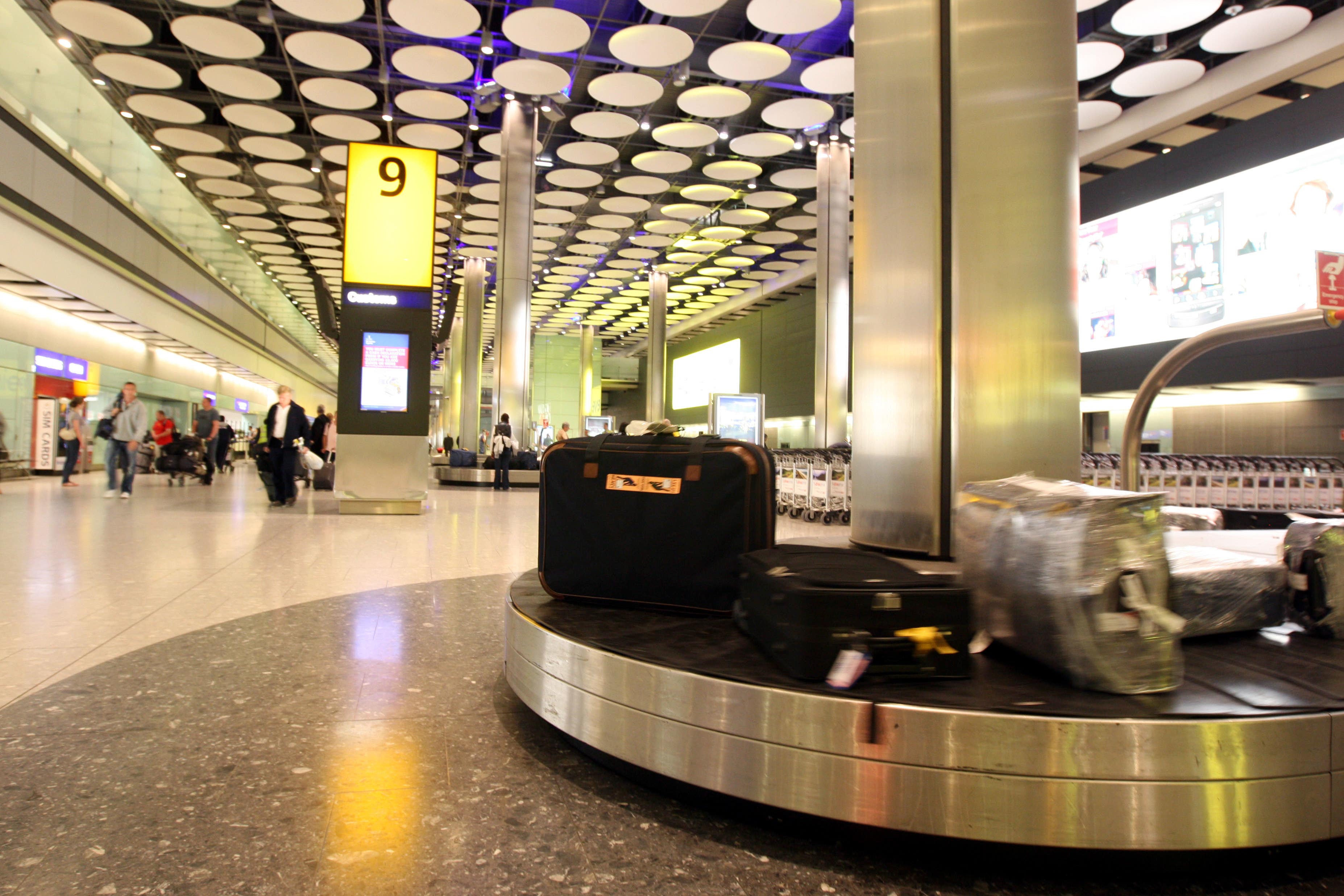 Airports are utilising tech to ensure less luggage is lost (Steve Parsons/PA)