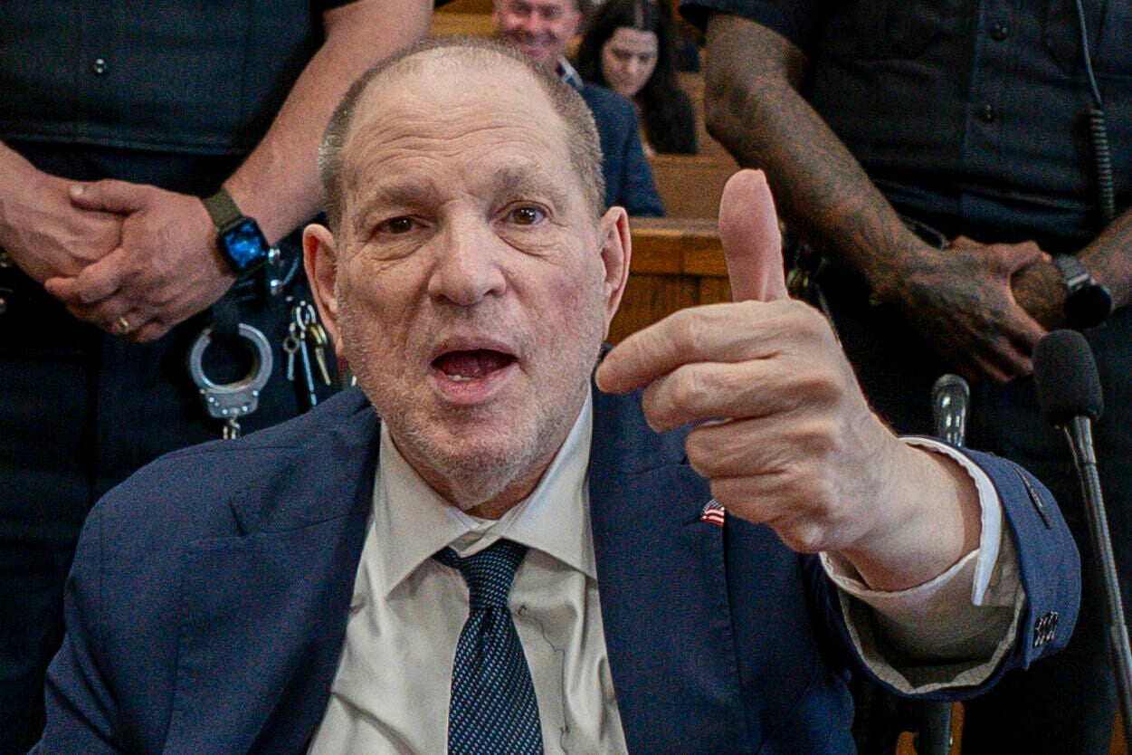 Harvey Weinstein appears in state court in Manhattan for his retrial, Wednesday, June 11, 2025, in New York.
