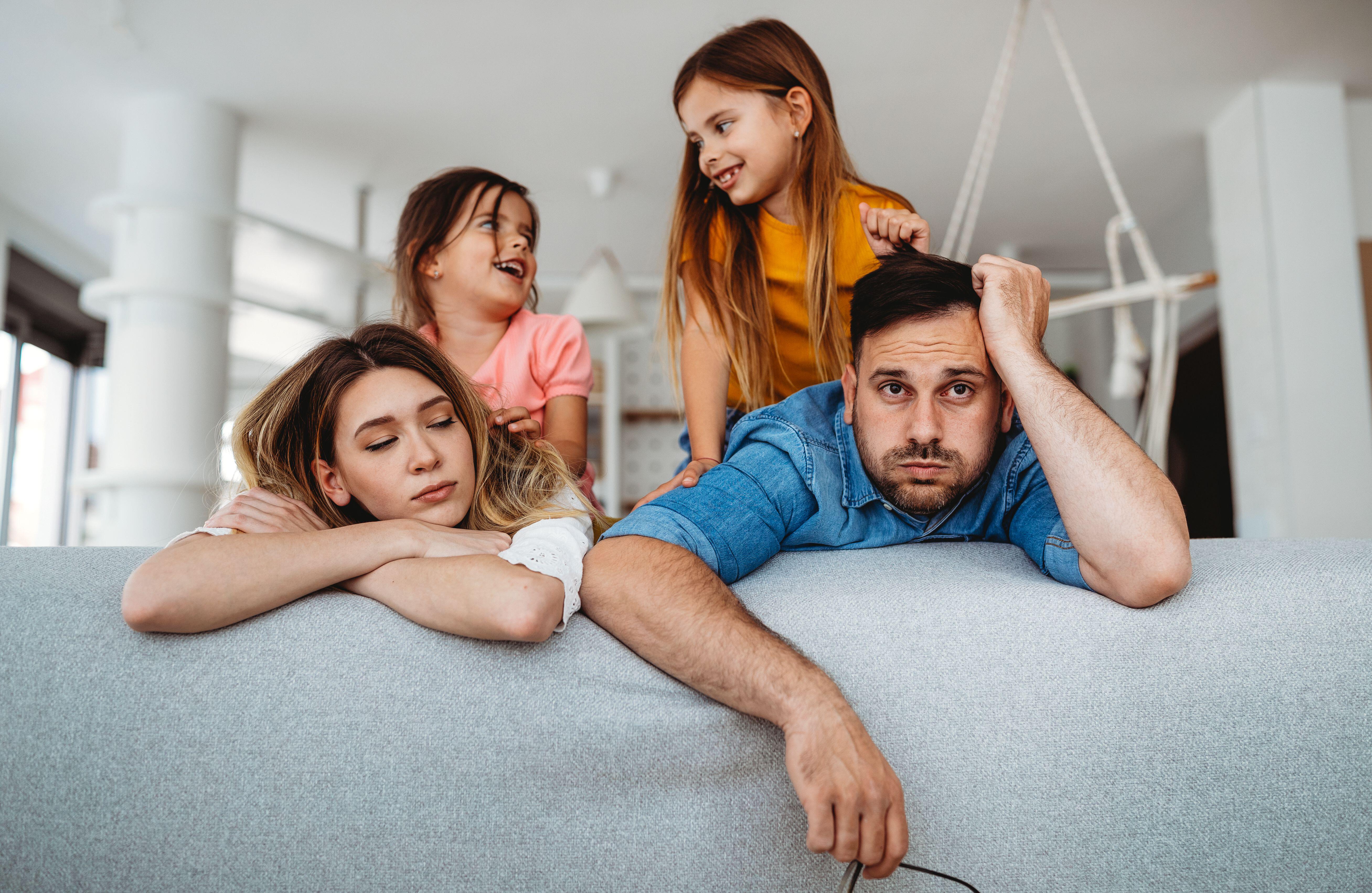 Lack of sleep caused by parenting can increase your biological age (Alamy/PA)