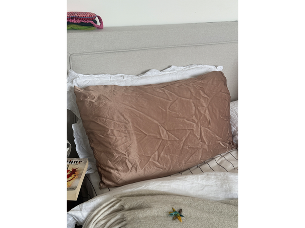 Dorma rose silk pillowcase