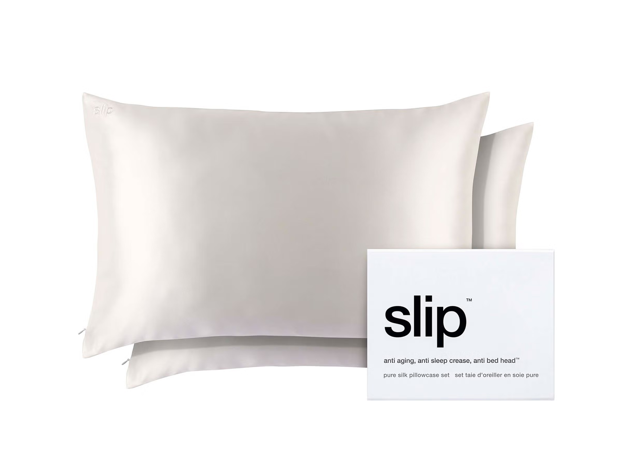 best silk pillowcase IndyBest review Slip pure silk zippered pillowcase