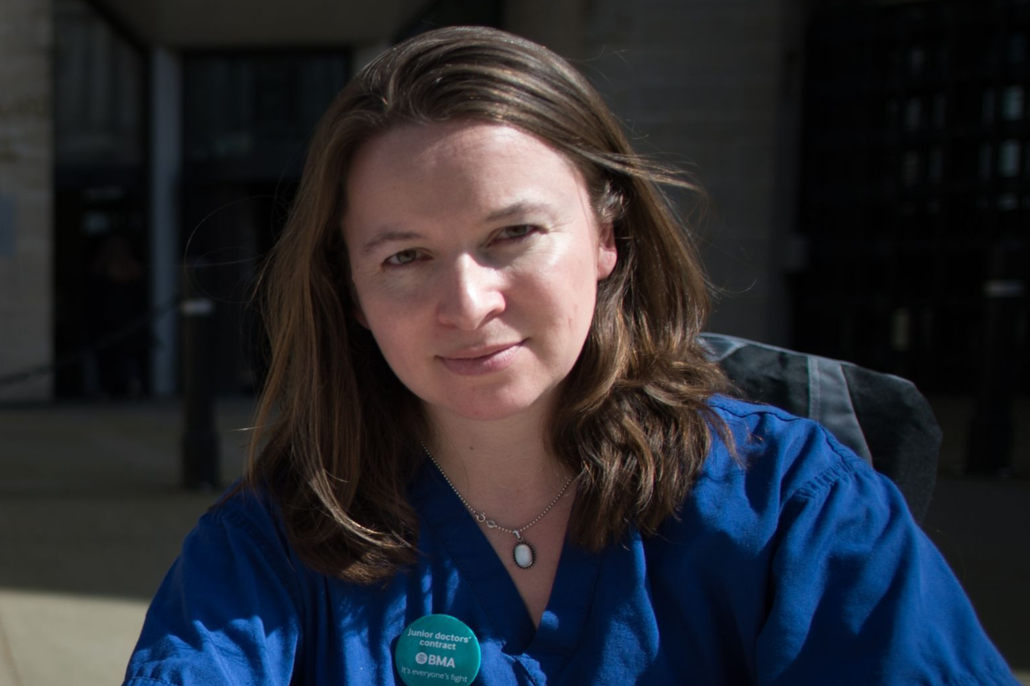 Clarke works in palliative care and has been an NHS doctor for almost 16 years