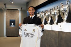 Trent Alexander-Arnold shows off fluent Spanish at Real Madrid unveiling after learning for ‘a few months’
