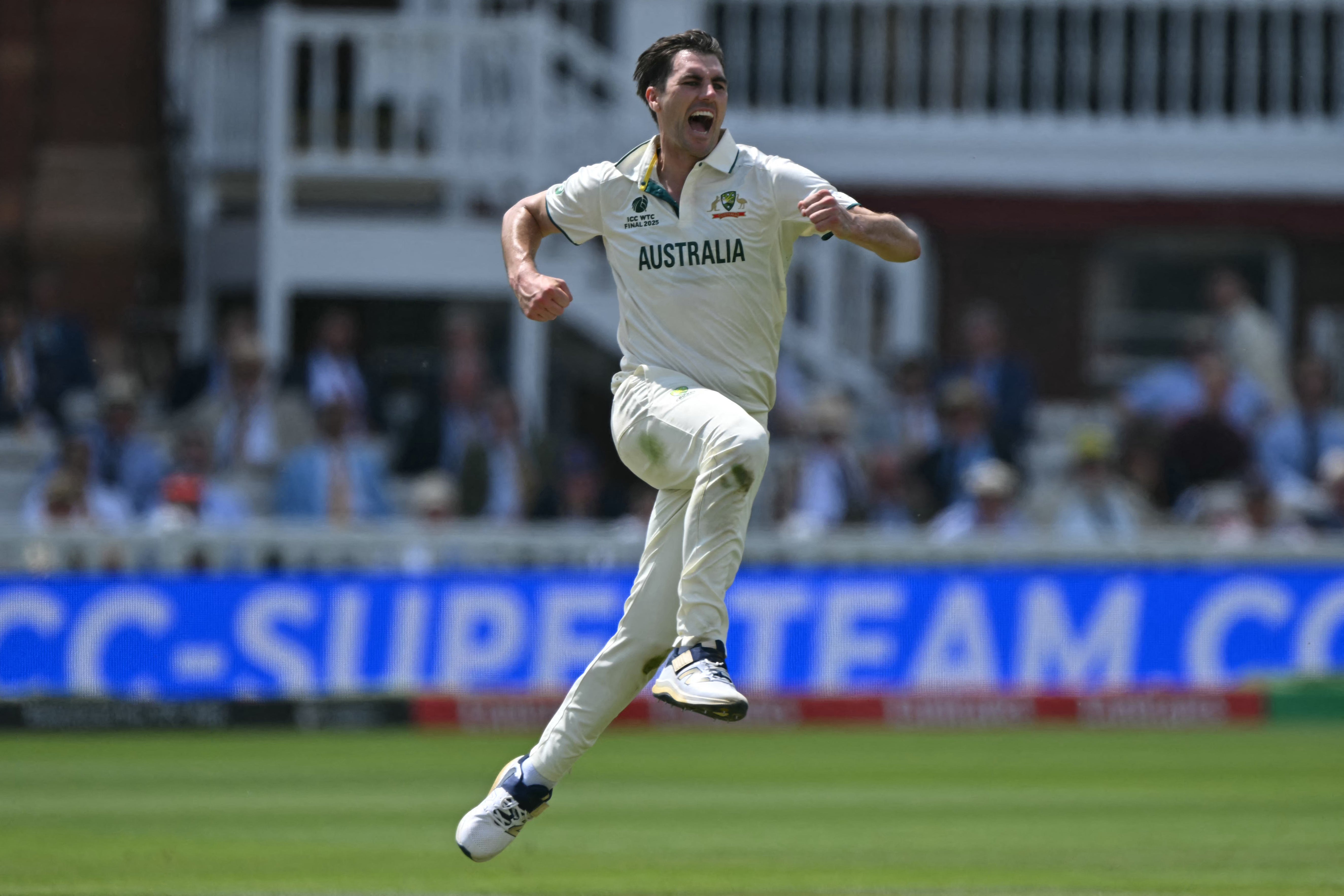 Pat Cummins took six wickets but the World Test Championship final remains in the balance