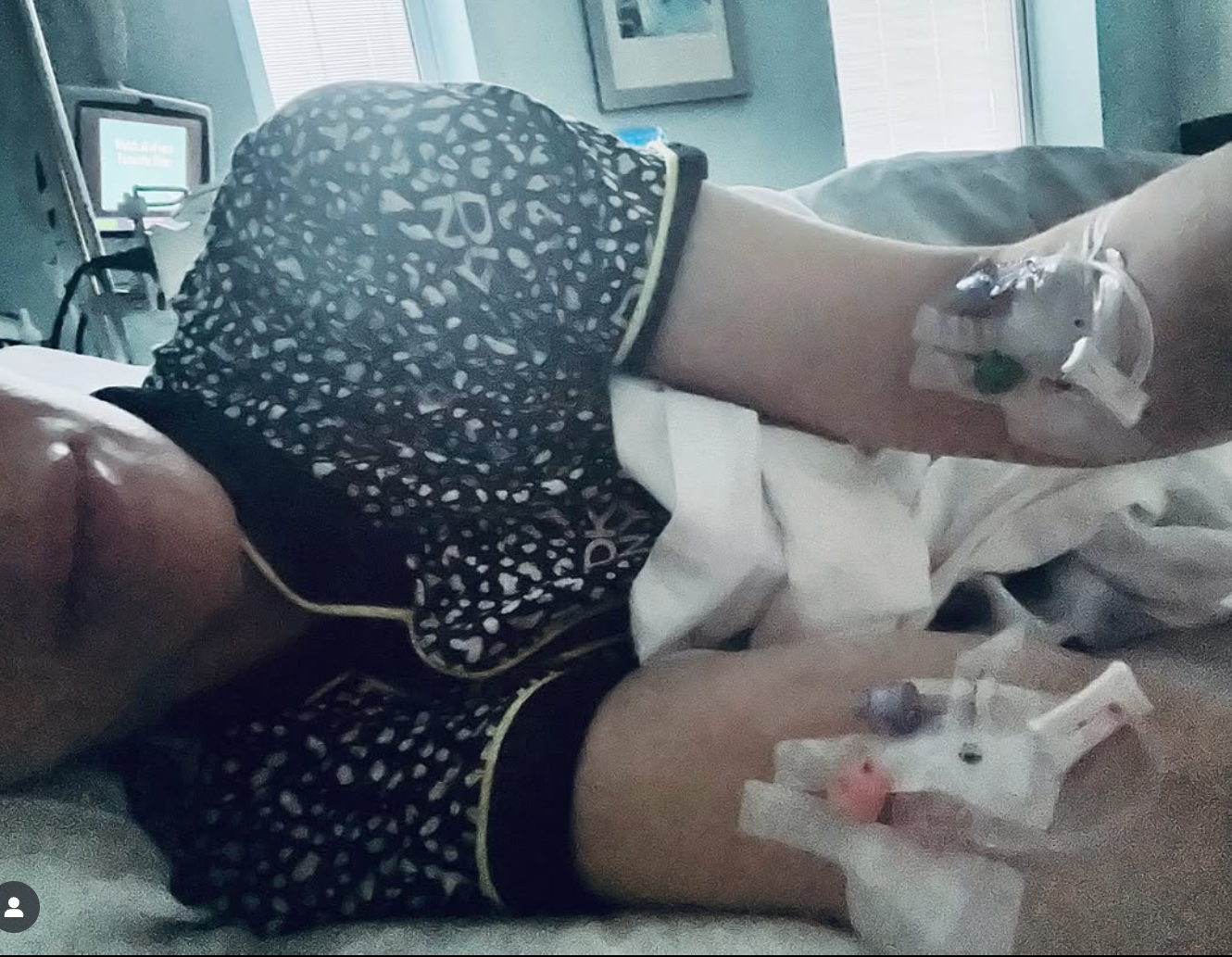 Lucy-Jo Hudson explained she had Chronic Anaemia