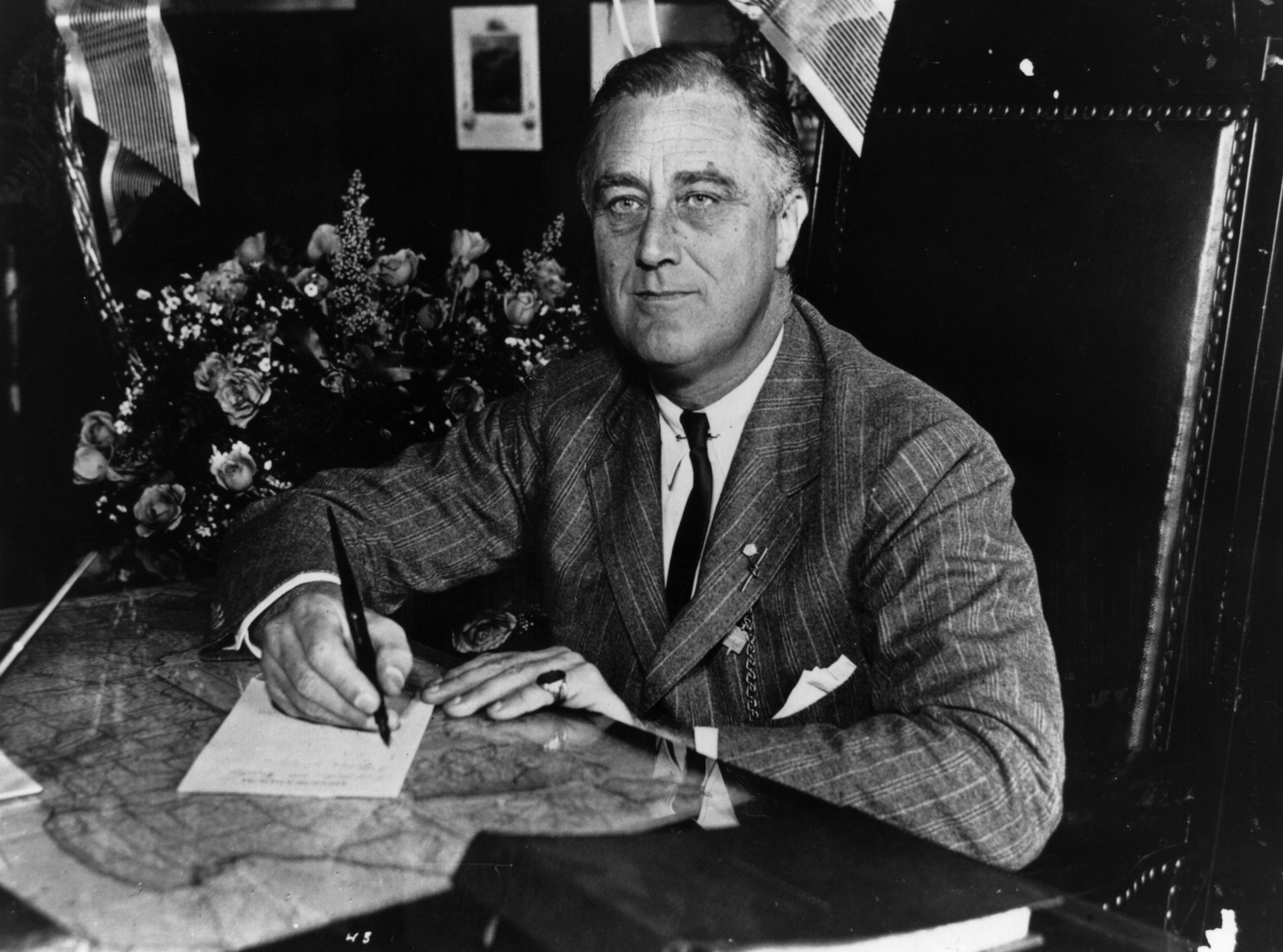 President Franklin D. Roosevelt signed the Social Security Act into law in 1935