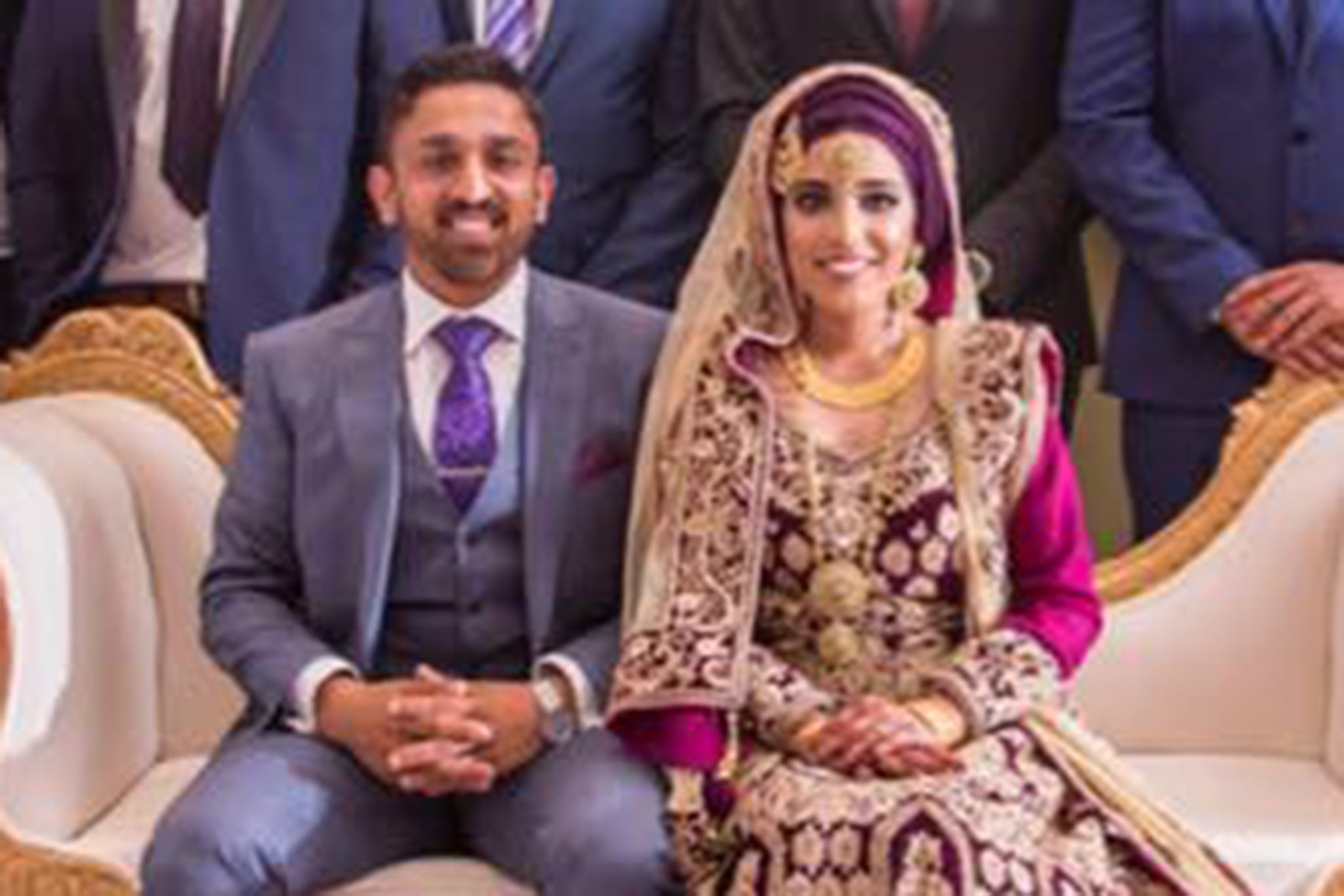 Akeel Nanabawa and his wife Hannaa Vorajee