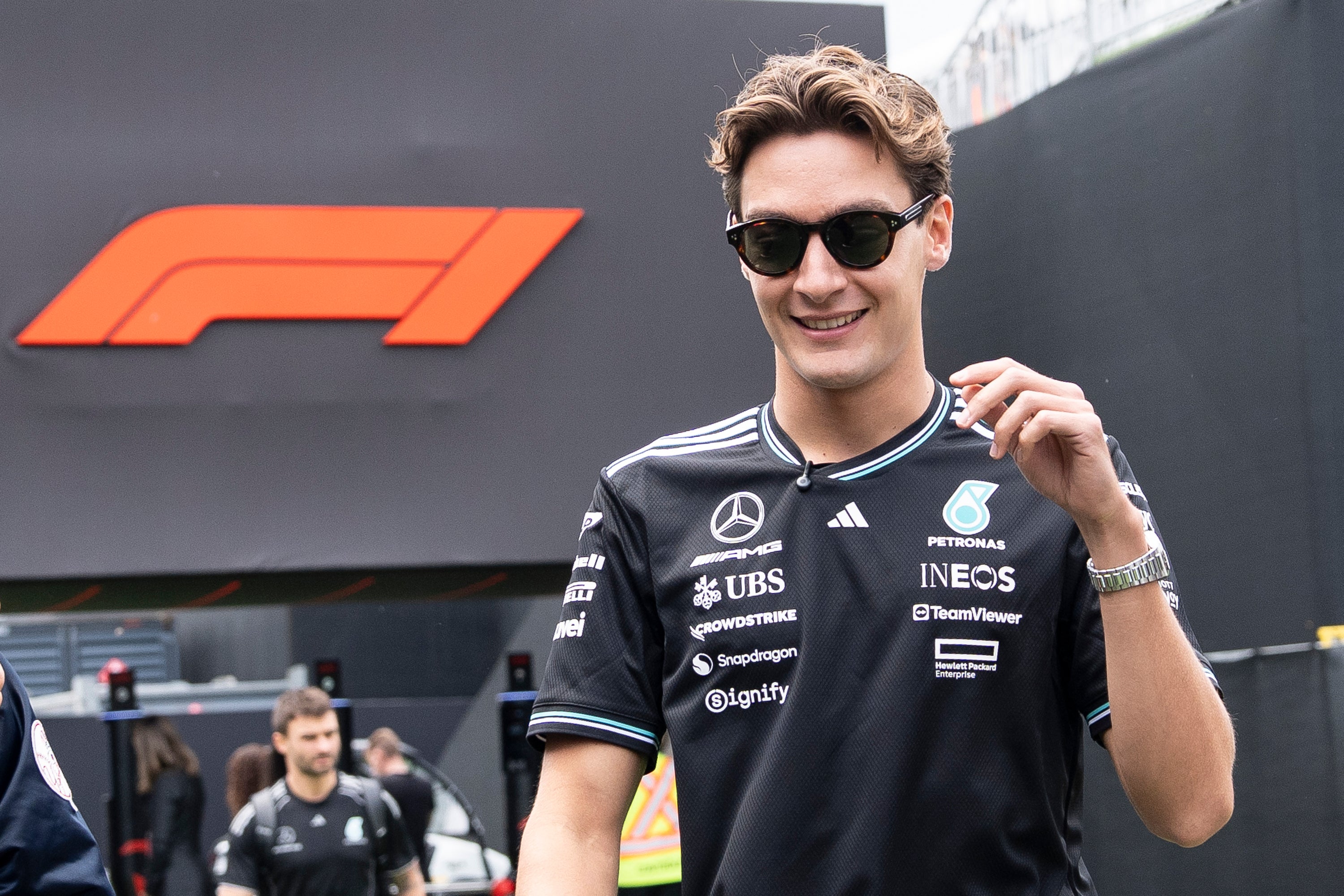 George Russell refuses to be intimidated (Christopher Katsarov/Canadian Press/AP)