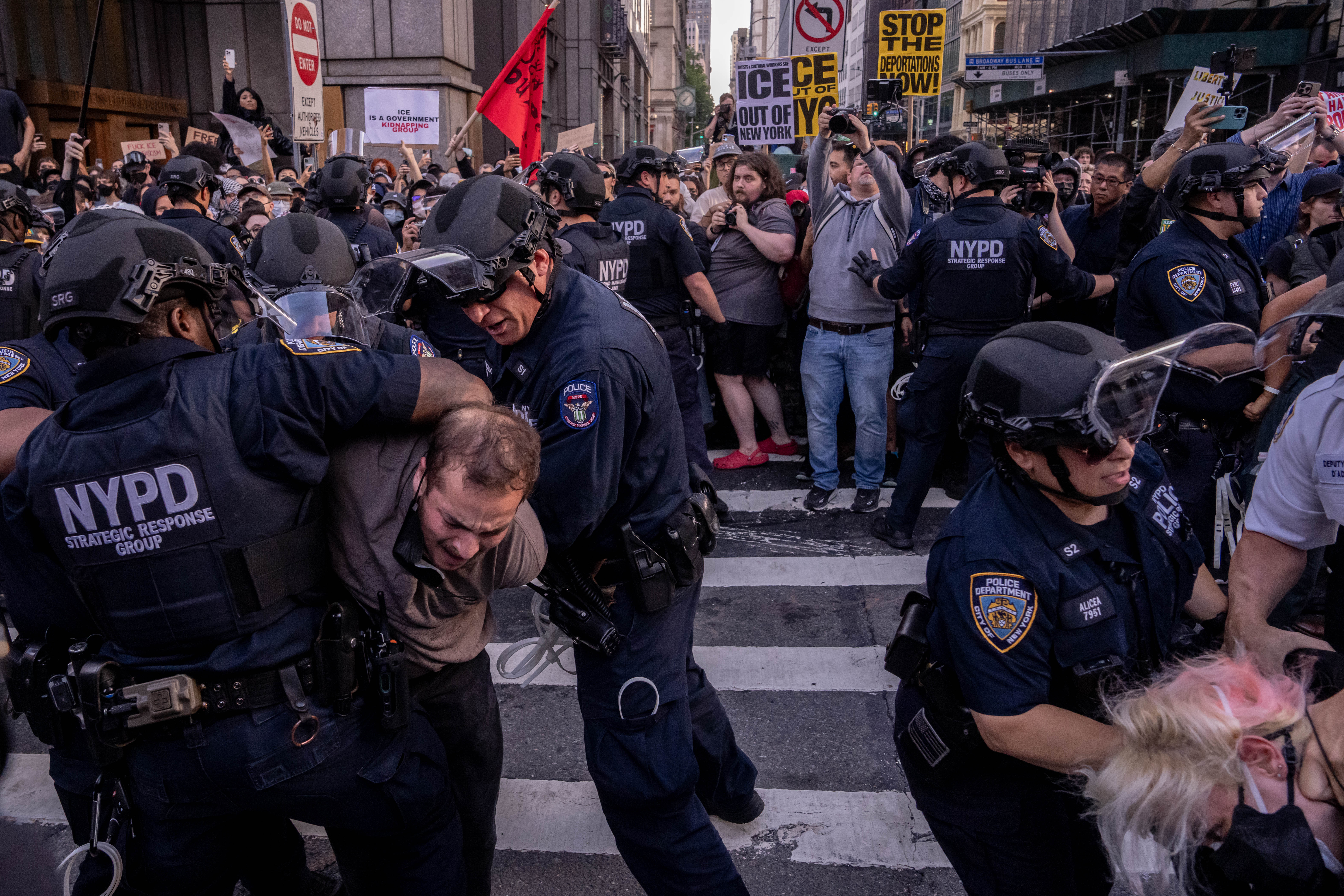 Tensions are at an all-time high on immigration 6 months into President Donald Trump’s second term, who vowed to usher in the largest deportation effort in history. Tactics deployed by ICE agents to detain migrants are becoming more aggressive, recent incidents show.