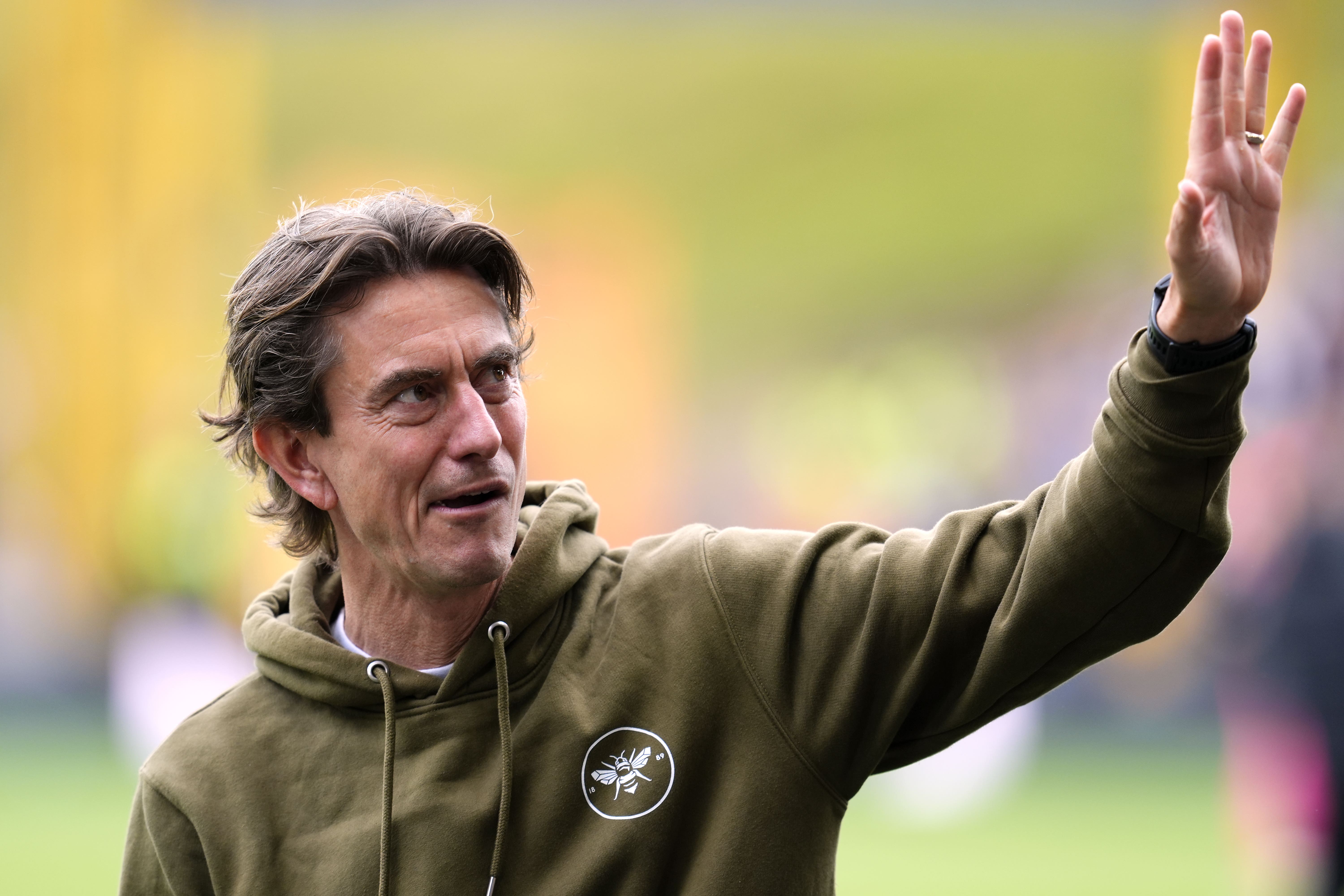 Thomas Frank has left Brentford (Nick Potts/PA)