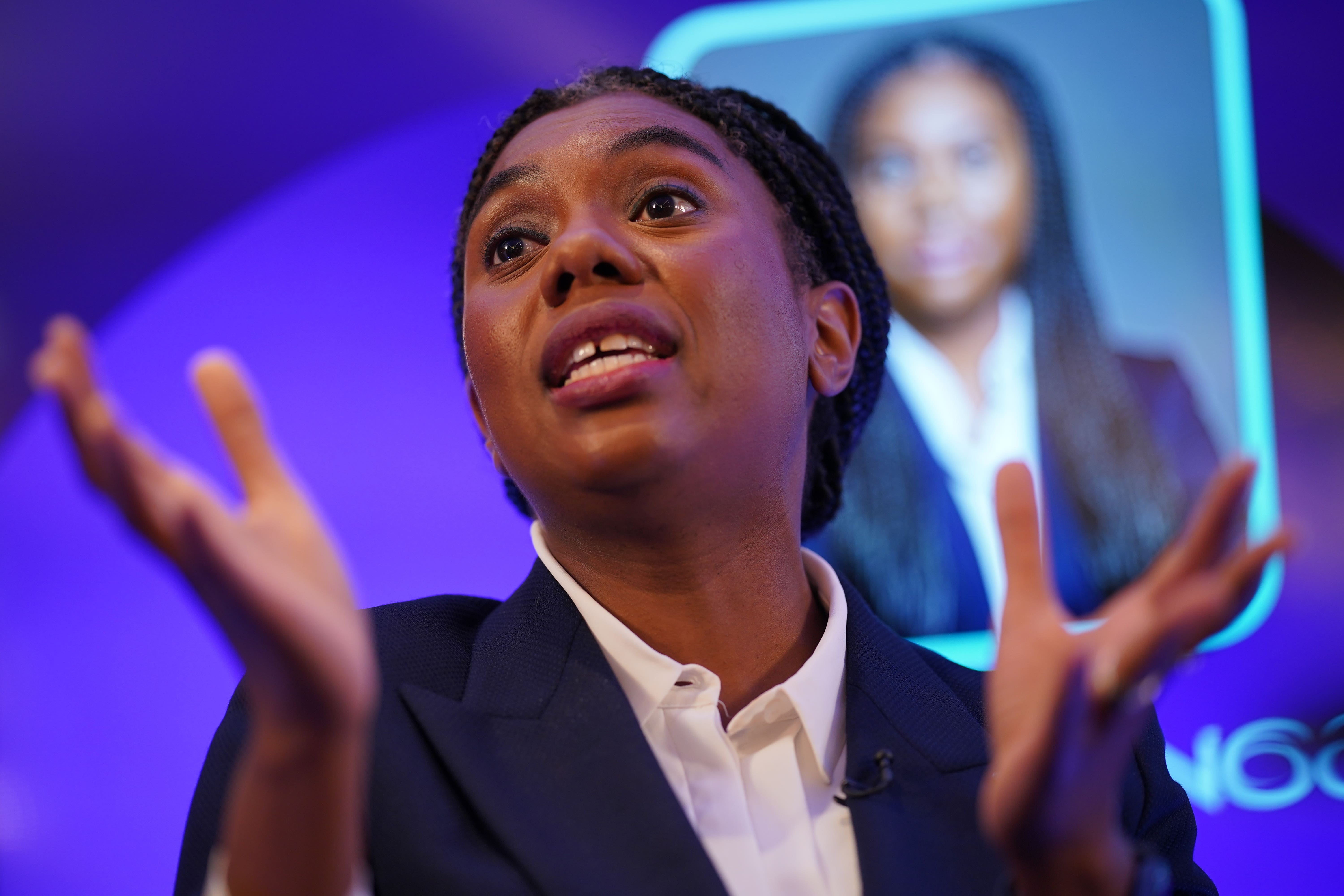 Kemi Badenoch will address the Scottish Tory conference for the first time on Friday (Yui Mok/PA)