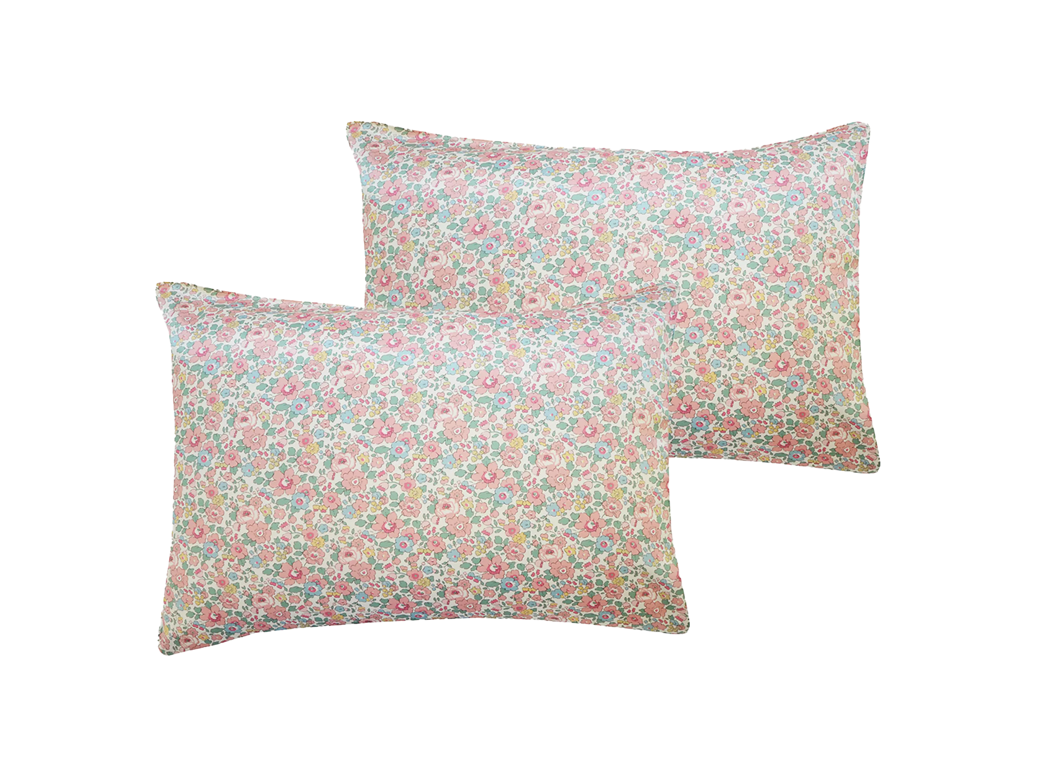 Best silk pillowcases IndyBest review Liberty exclusive, Coco & Wolf Betsy silk pillowcases, set of two