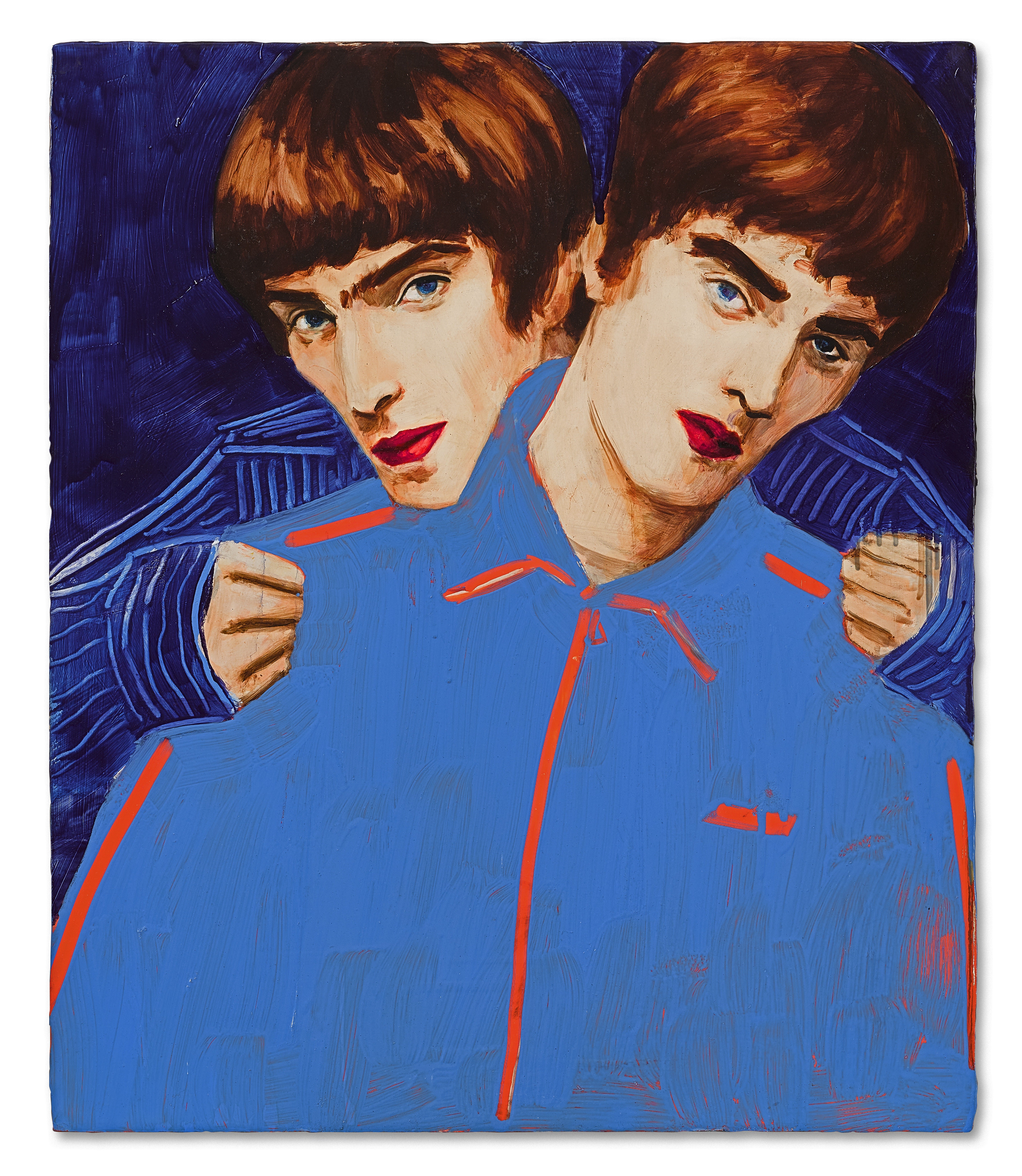 Elizabeth Peyton’s depiction of the Gallagher brothers