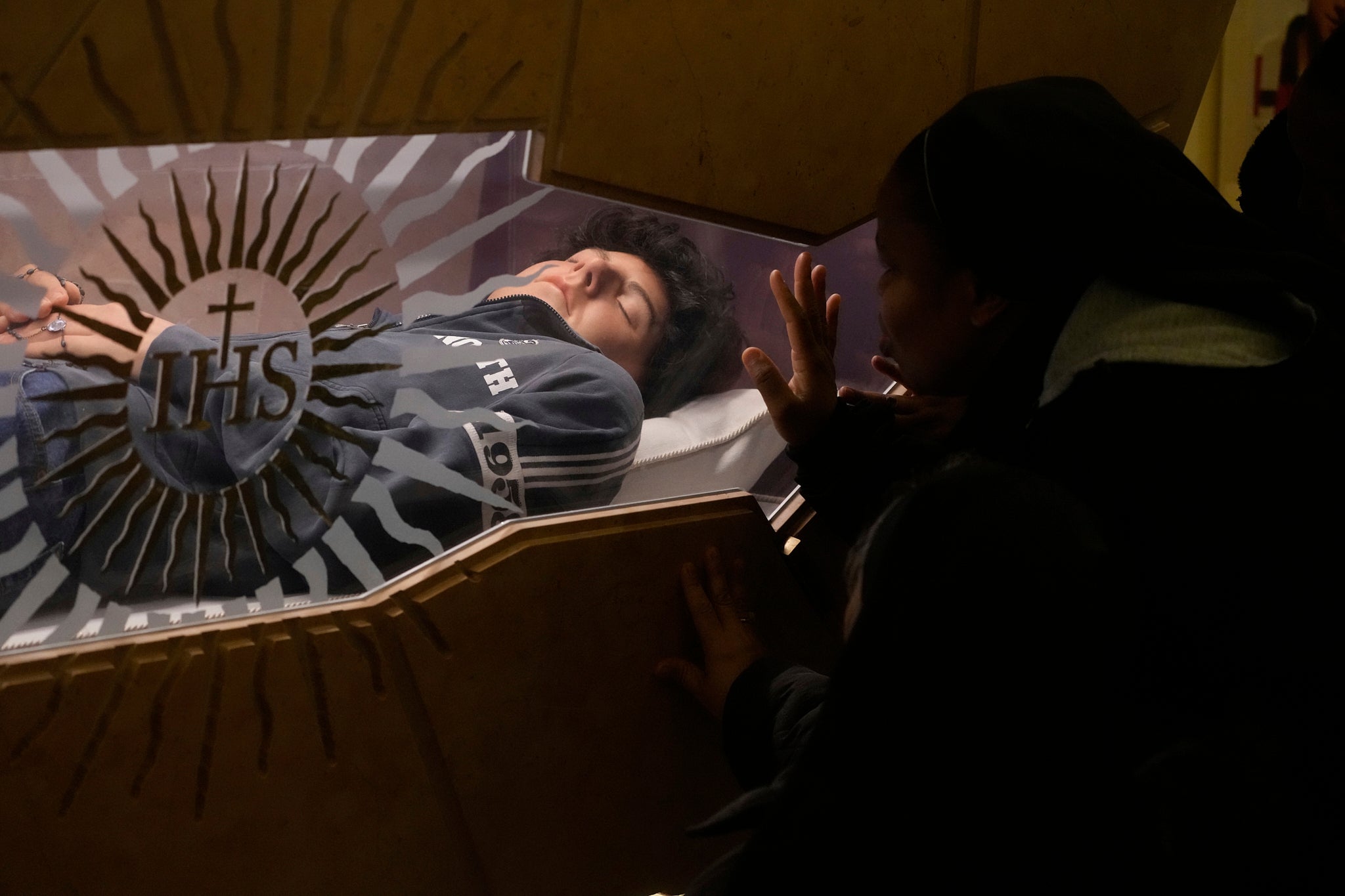 Carlo Acutis’s tomb in Assisi