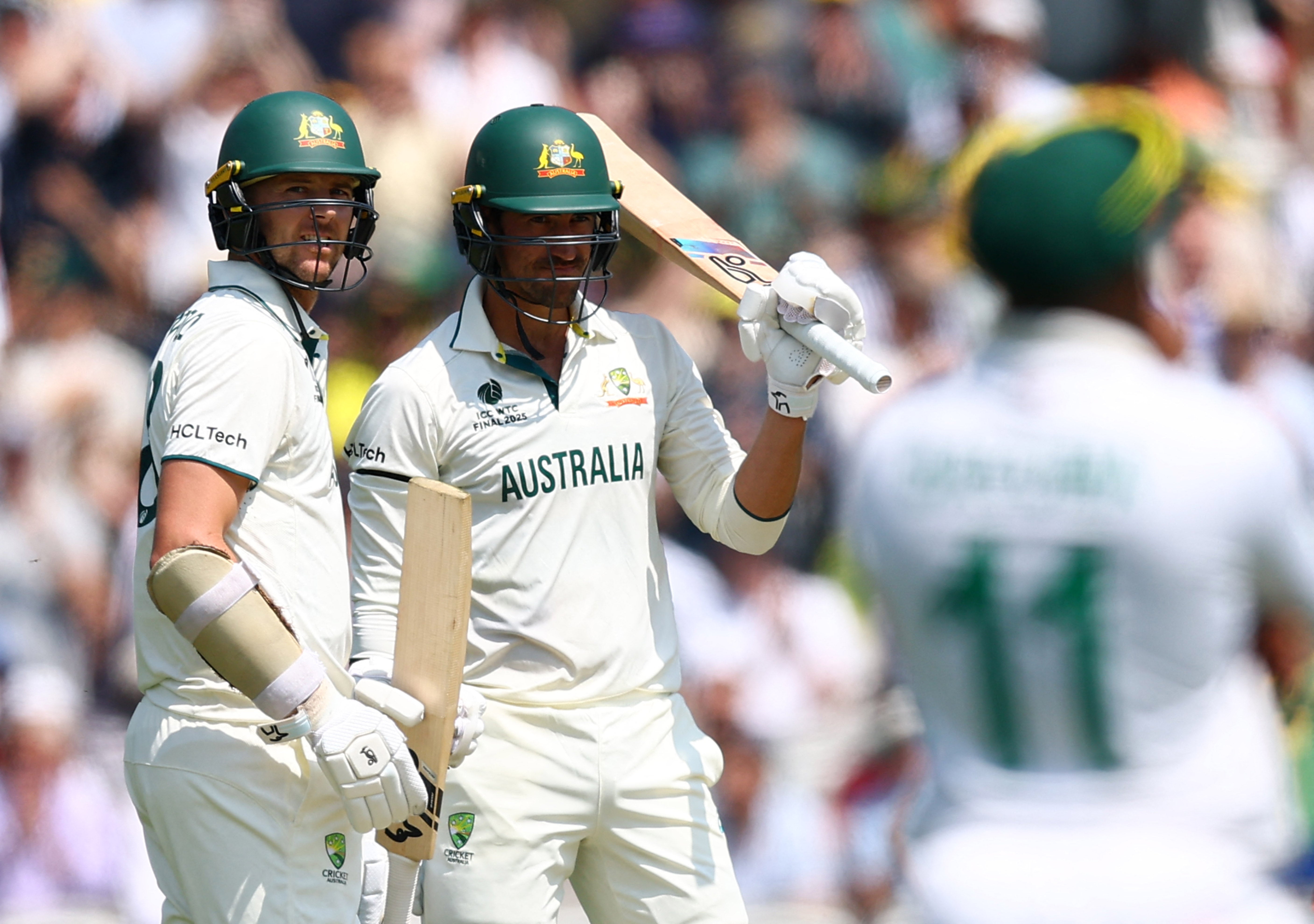 It looked like it might be Australia’s day when Mitchell Starc made an early 50