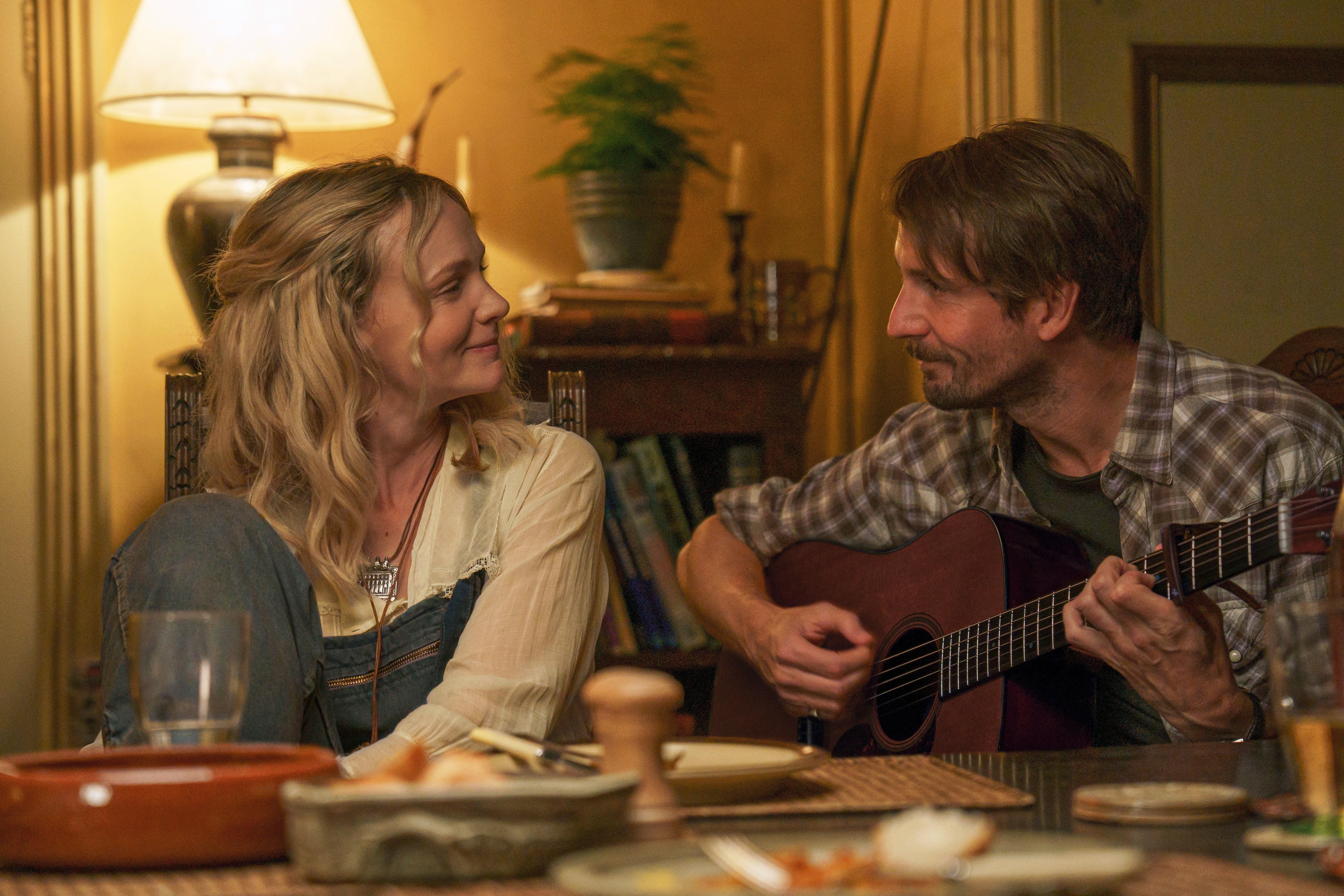 Carey Mulligan and Tom Basden in ‘The Ballad of Wallis Island’