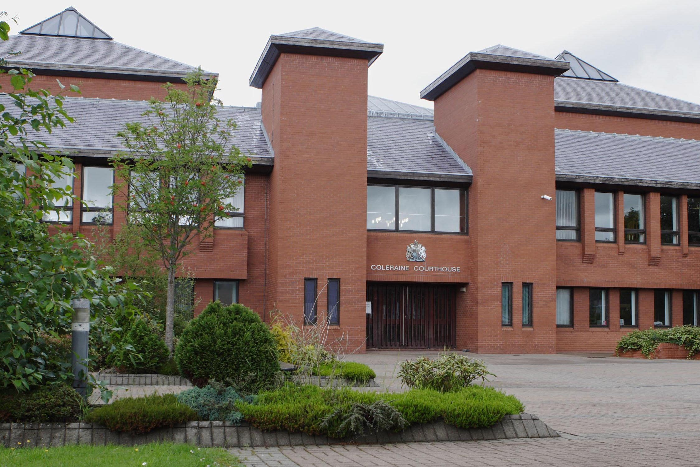 The woman appeared at Coleraine Courthouse