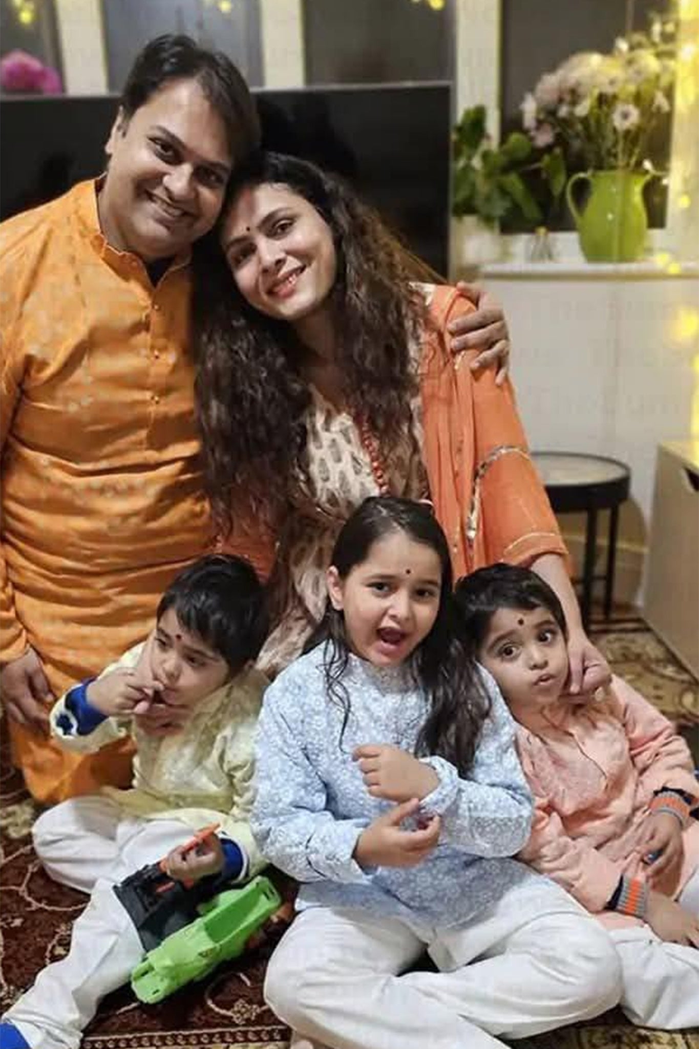 The family were relocating to the UK to join Dr Joshi