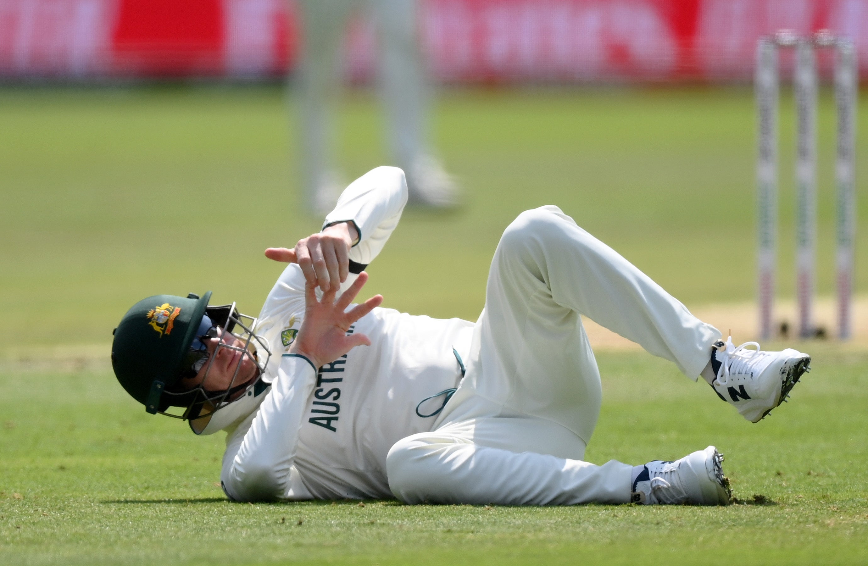Steve Smith suffered a nasty injury at Lord’s