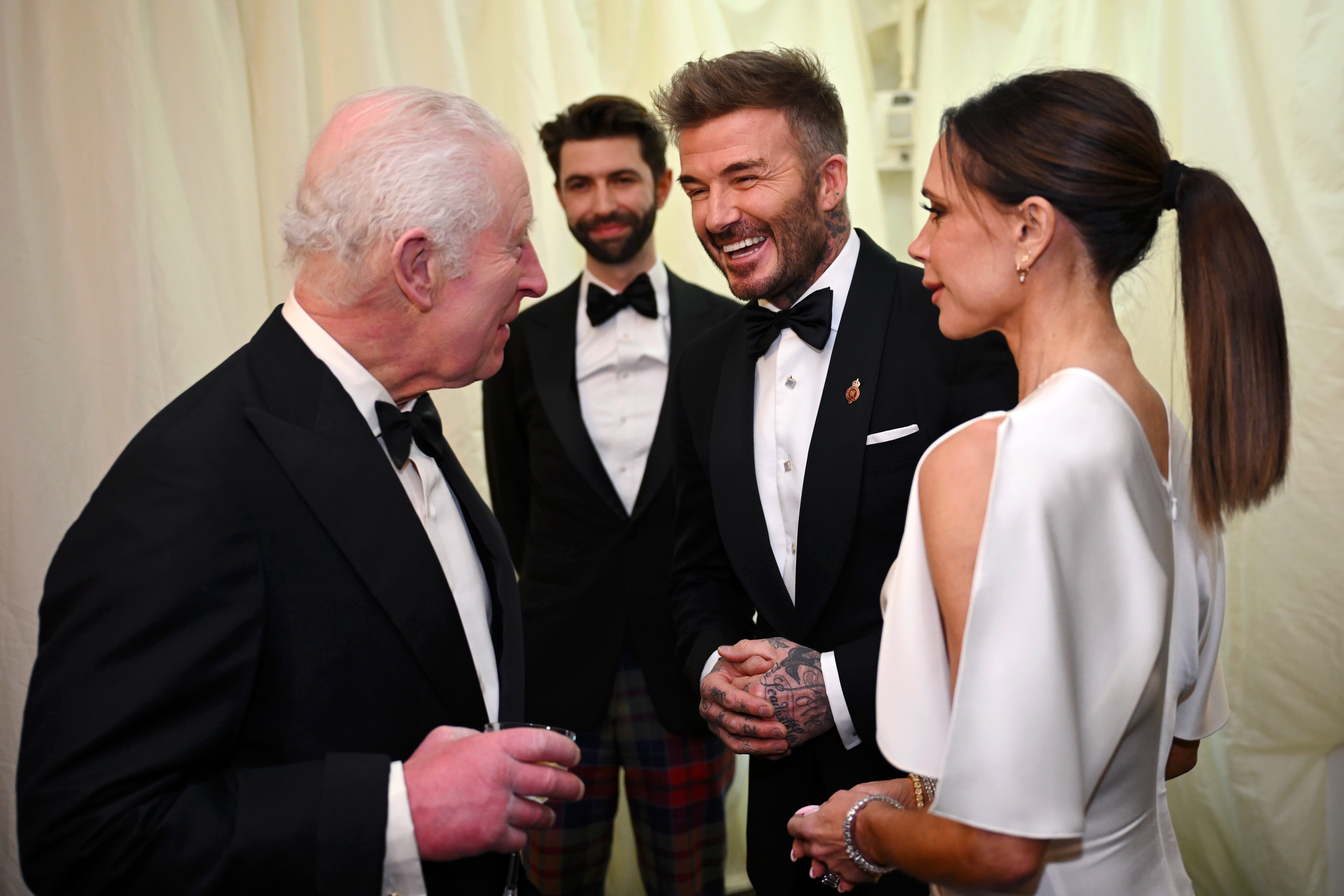 Beckham received a knighthood as part of the King’s birthday celebrations