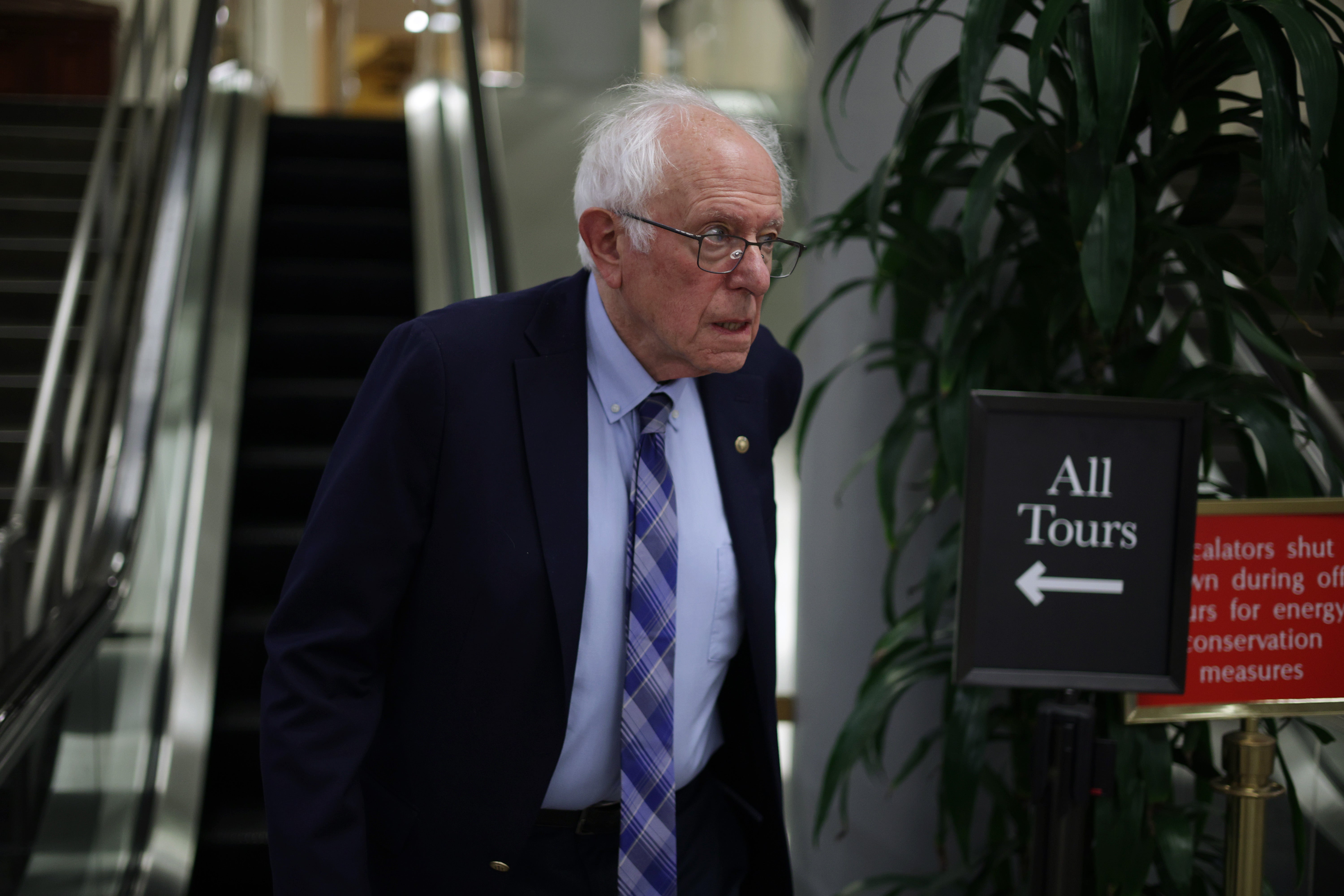 Sen. Bernie Sanders is pushing for the banning of pharmaceutical ads alongside a number of other senators