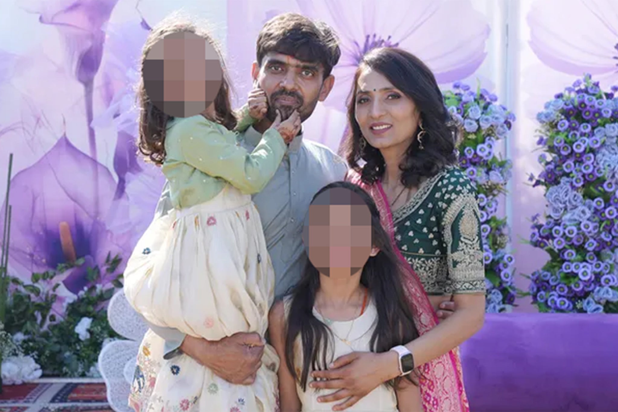 Arjun Patoliya had travelled to India to scatter his late wife’s ashes