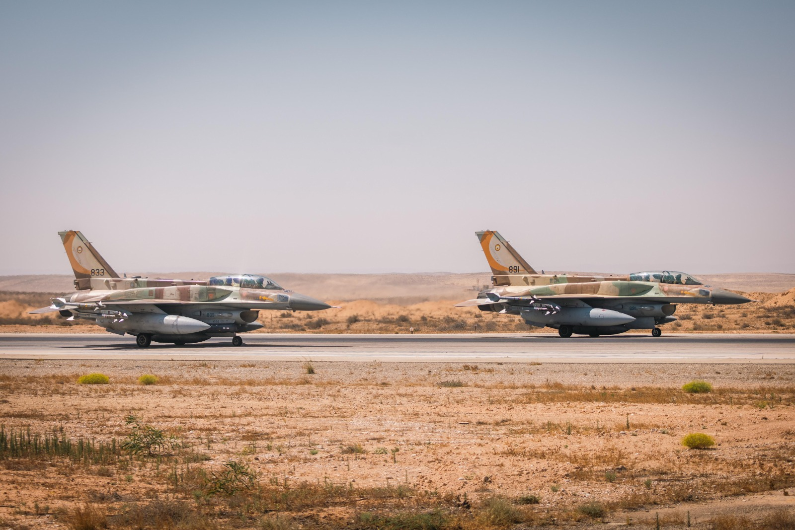 Israeli jets take off to defend against Iran's retaliatory drone strikes