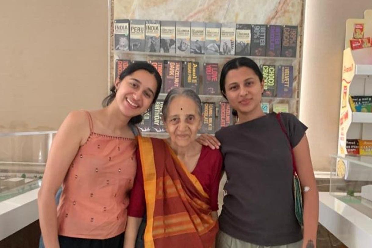 Heer (left) and Dhir Baxi (right), were visiting India to celebrate their grandmother’s birthday (Family handout/PA)