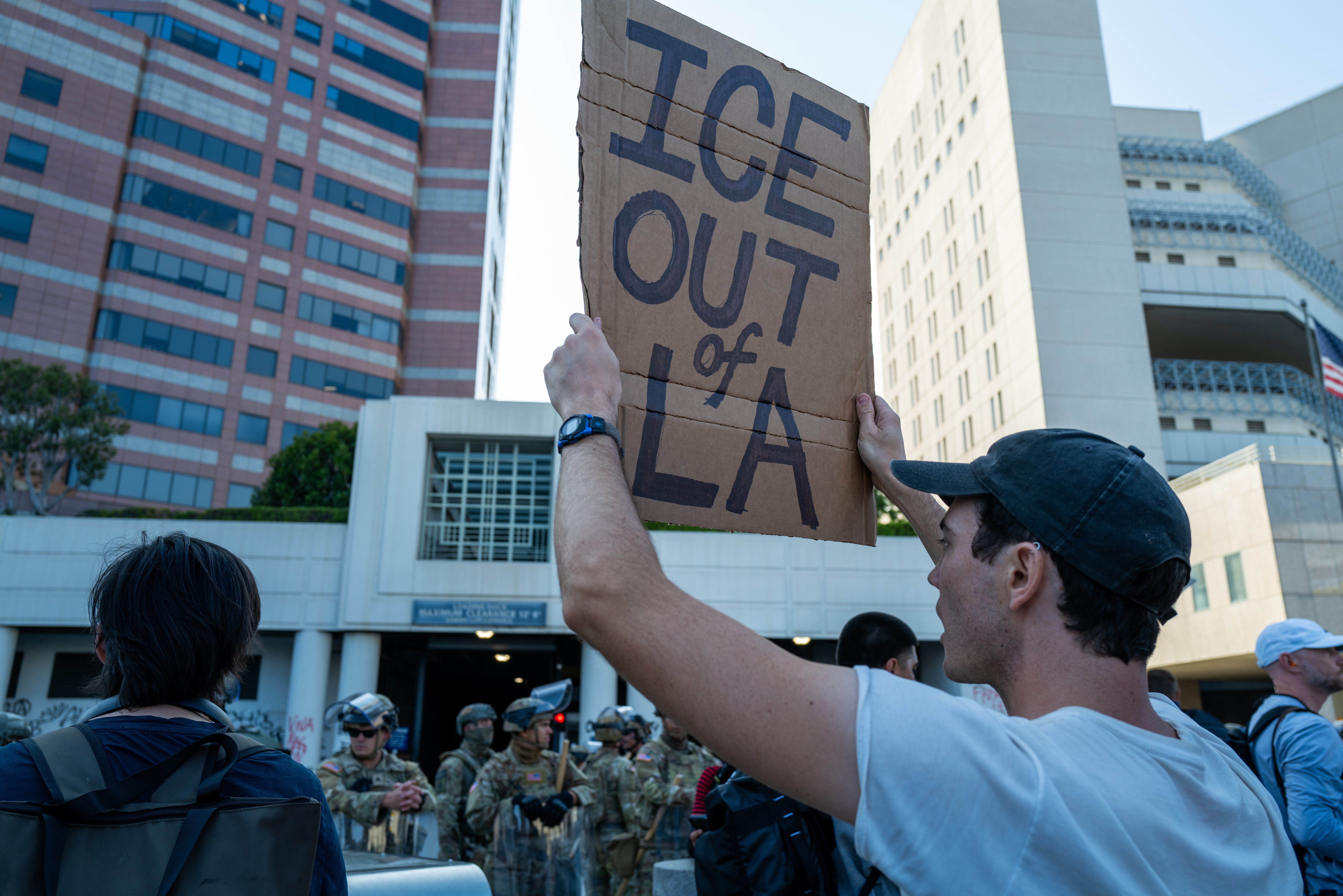 LA protests live: US Marines land in Los Angeles to join National Guard as court leaves Trump in control