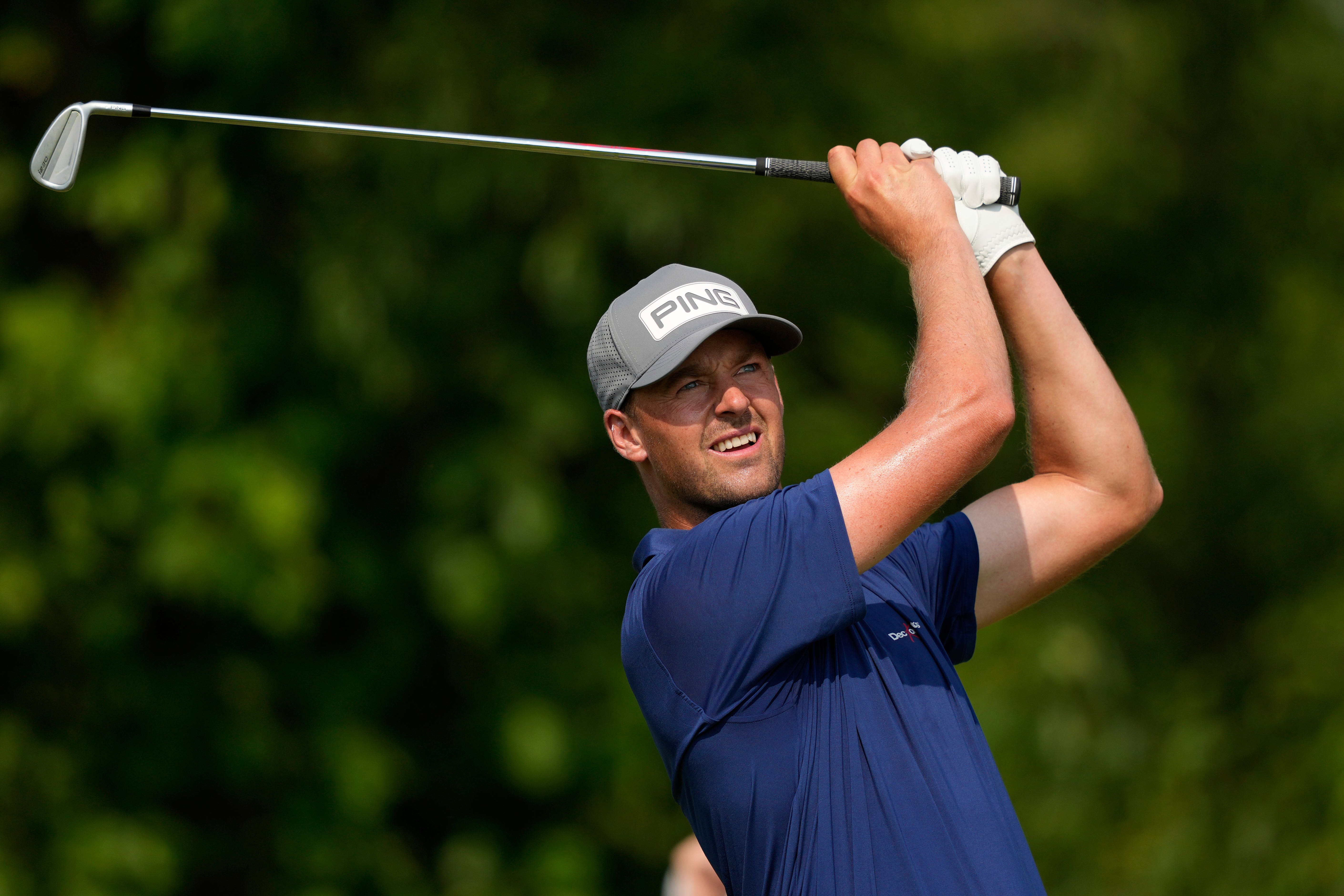 Victor Perez aced the sixth hole during his second round at the US Open (Carolyn Kaster/AP)