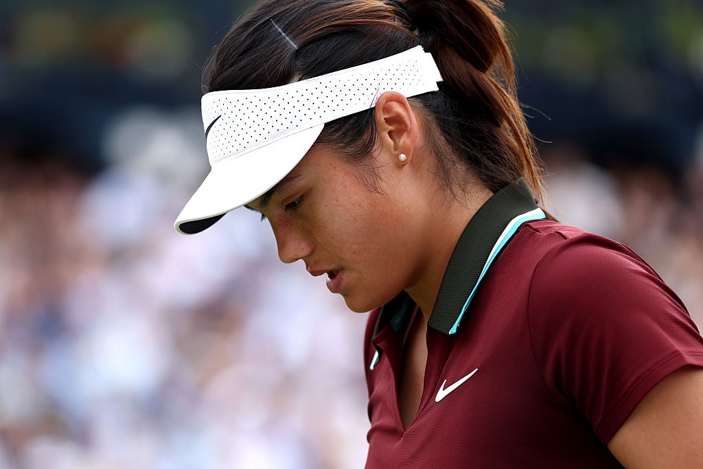 Emma Raducanu taught key lesson by disruptive Qinwen Zheng in Queen’s defeat