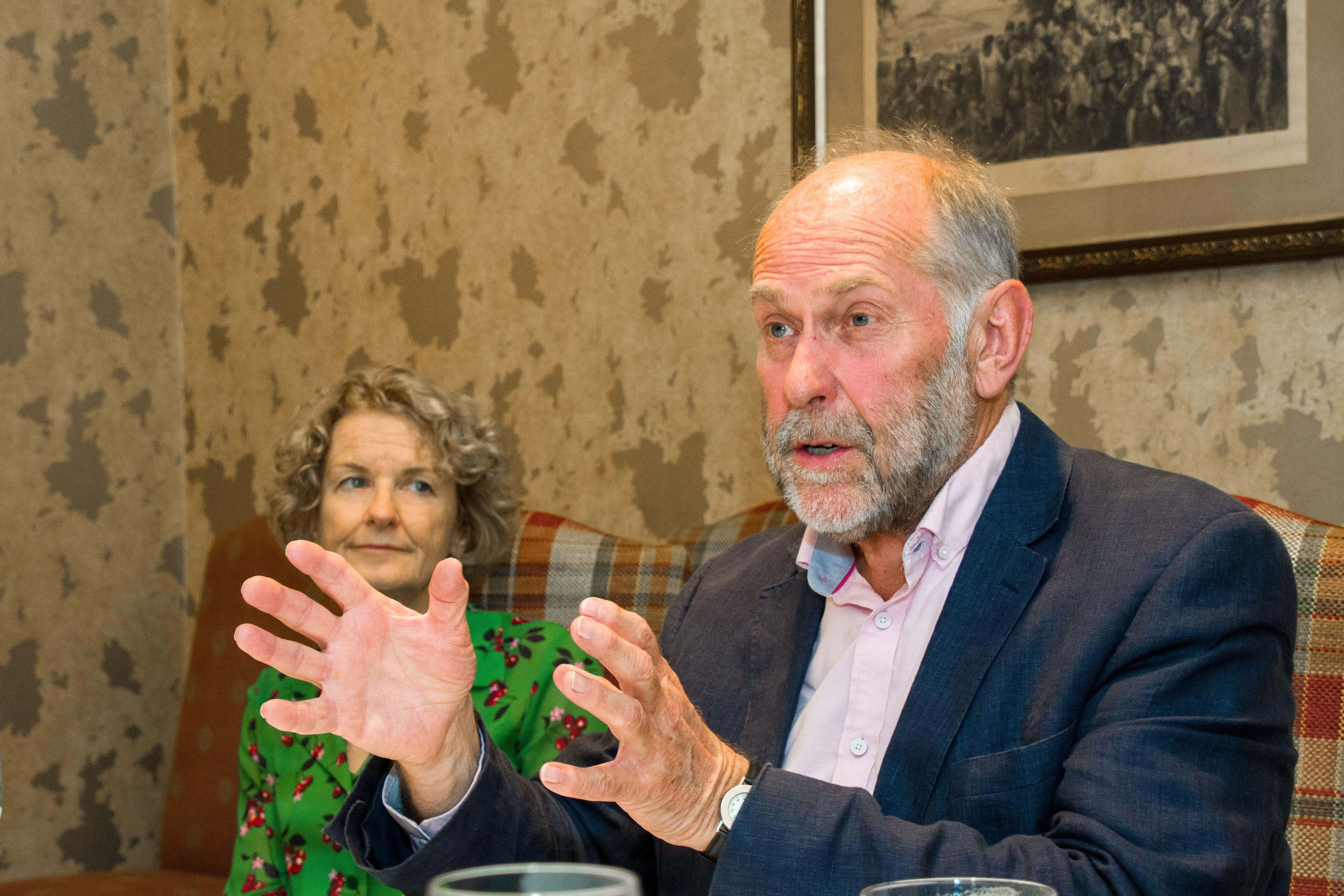 Alistair Moffat founded the Borders Book Festival (Alamy/PA)