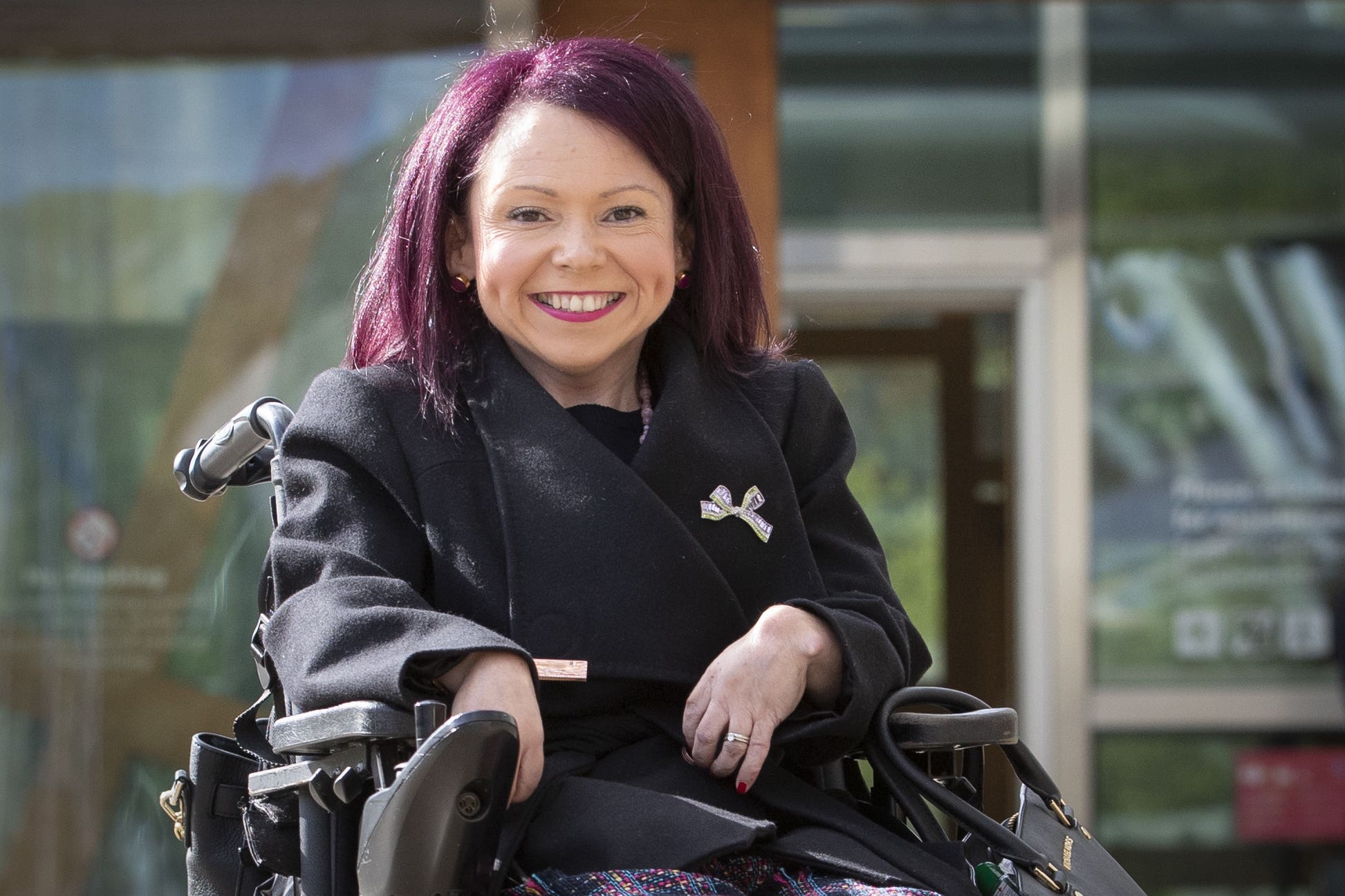 The MSP spoke of her pride at receiving the honour (Jane Barlow/PA)