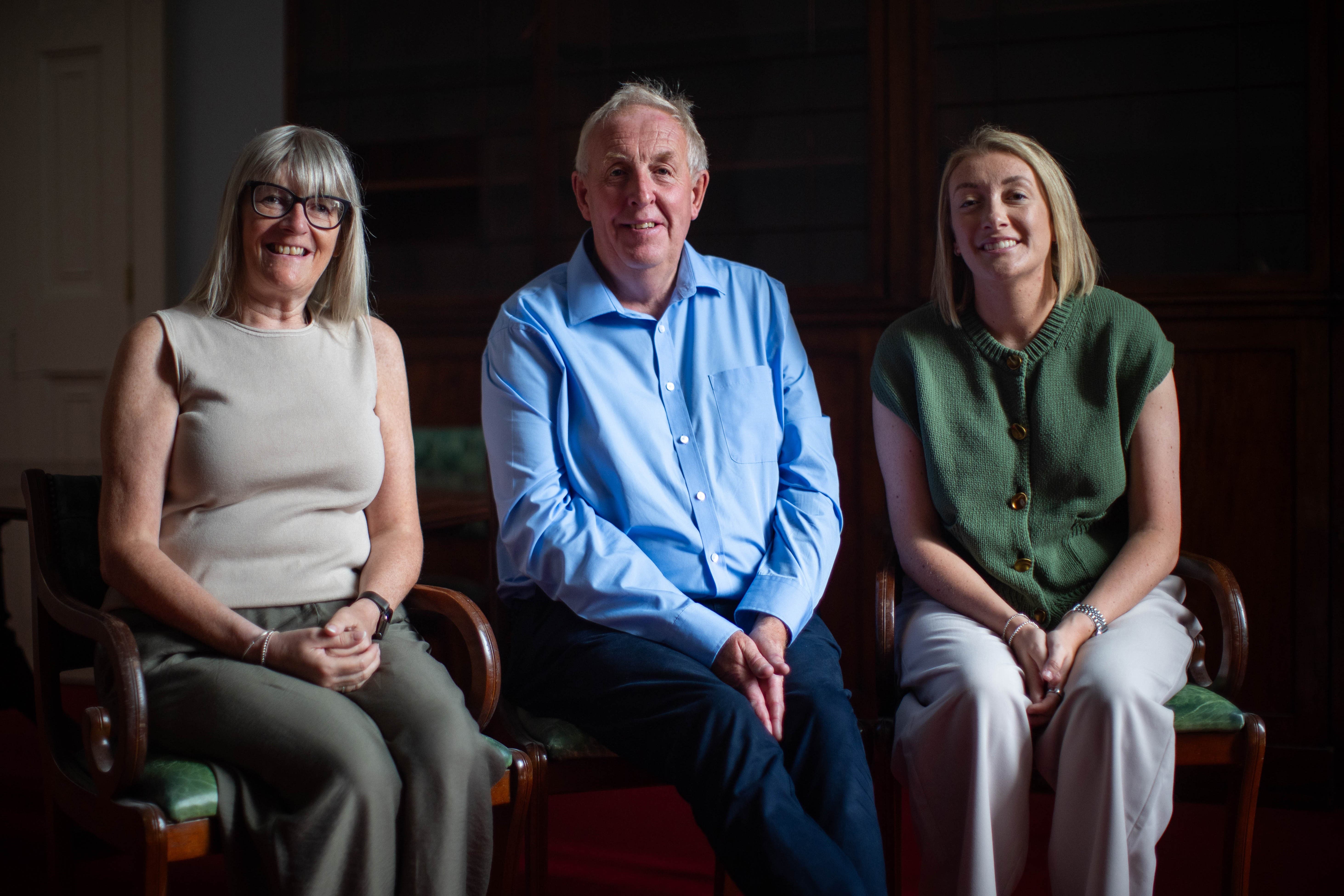 The family have been honoured for their efforts over Calum’s Cabin (PA)