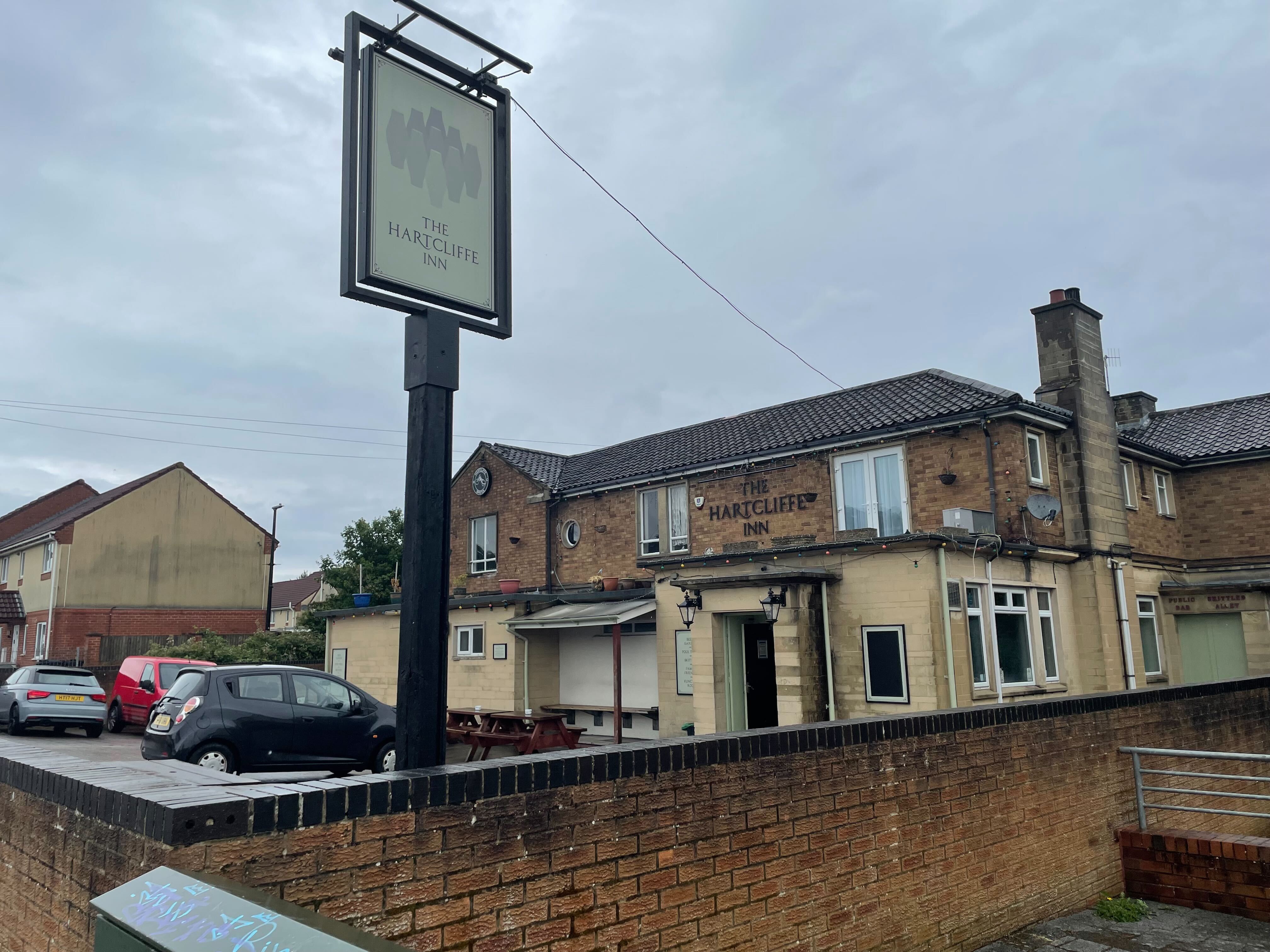 Planners first unveiled plans for Hartcliffe that would see five pubs, but today, following the closure of Fulford House pub three years ago, there is now just one; the Hartcliffe Inn