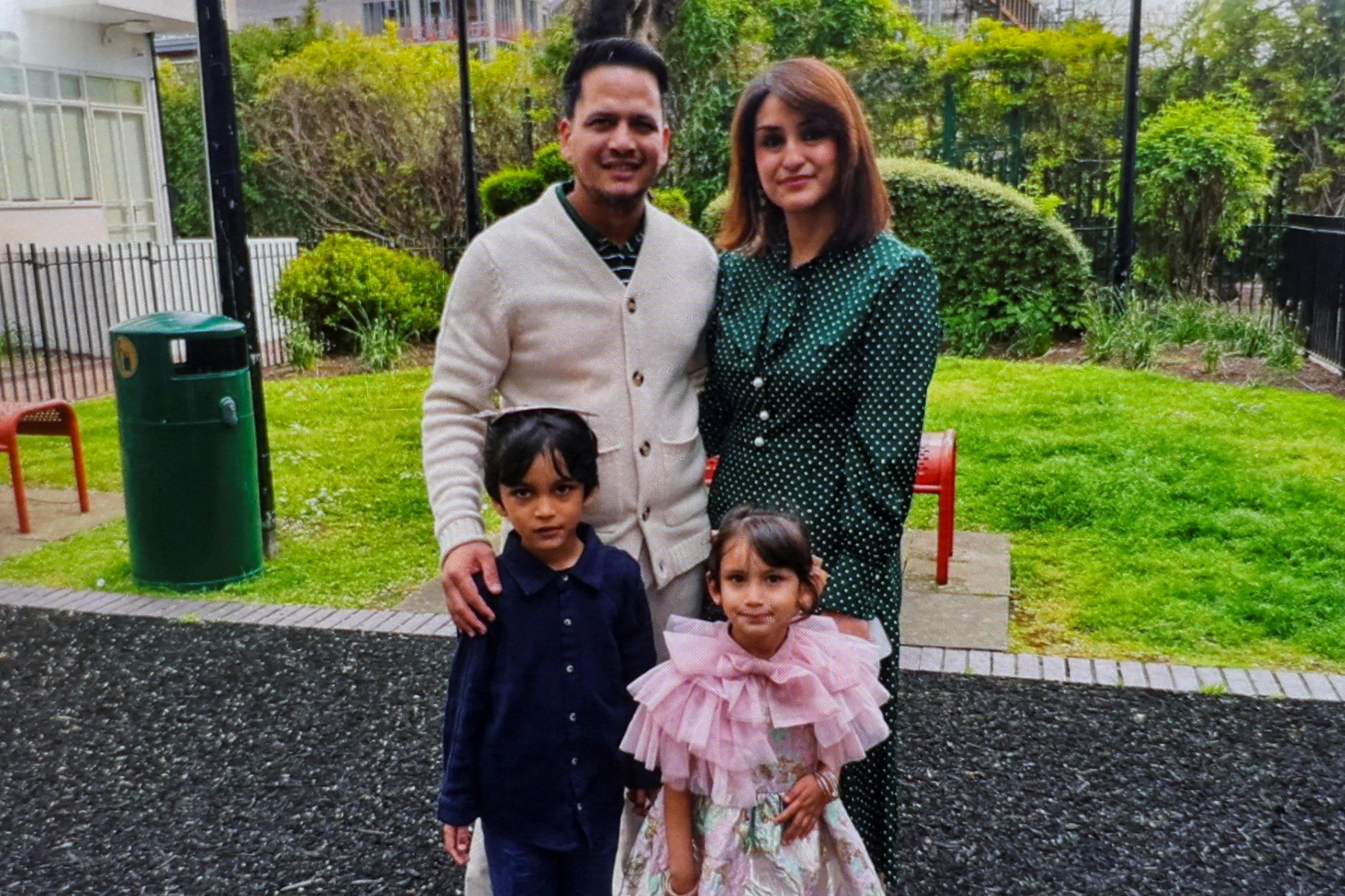 Javed Ali Syed, his wife Mariam, and their young children, Zayn and Amani were all onboard