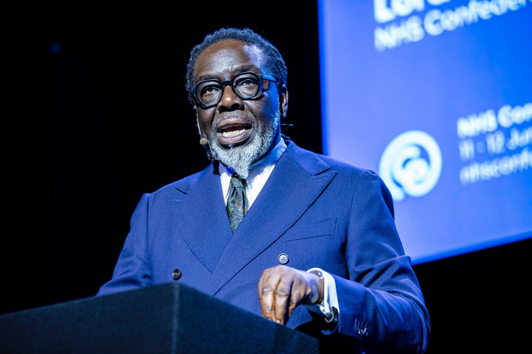 Lord Victor Adebowale said that his mother received a ‘black service’ while she died (NHS ConfedExpo/PA)